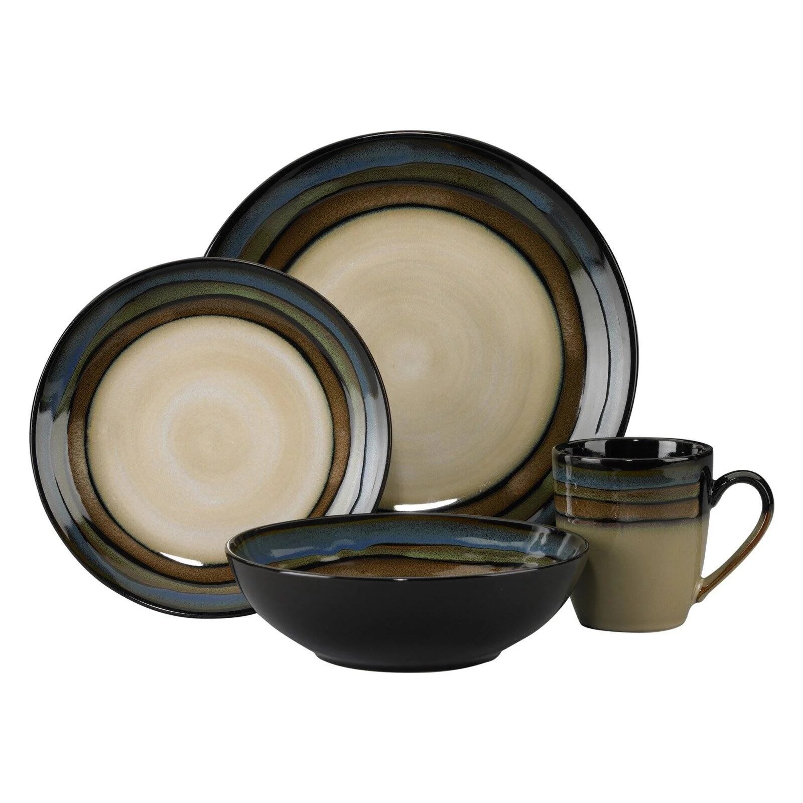 Pfaltzgraff® Galaxy 16Piece Stoneware Dinnerware Set