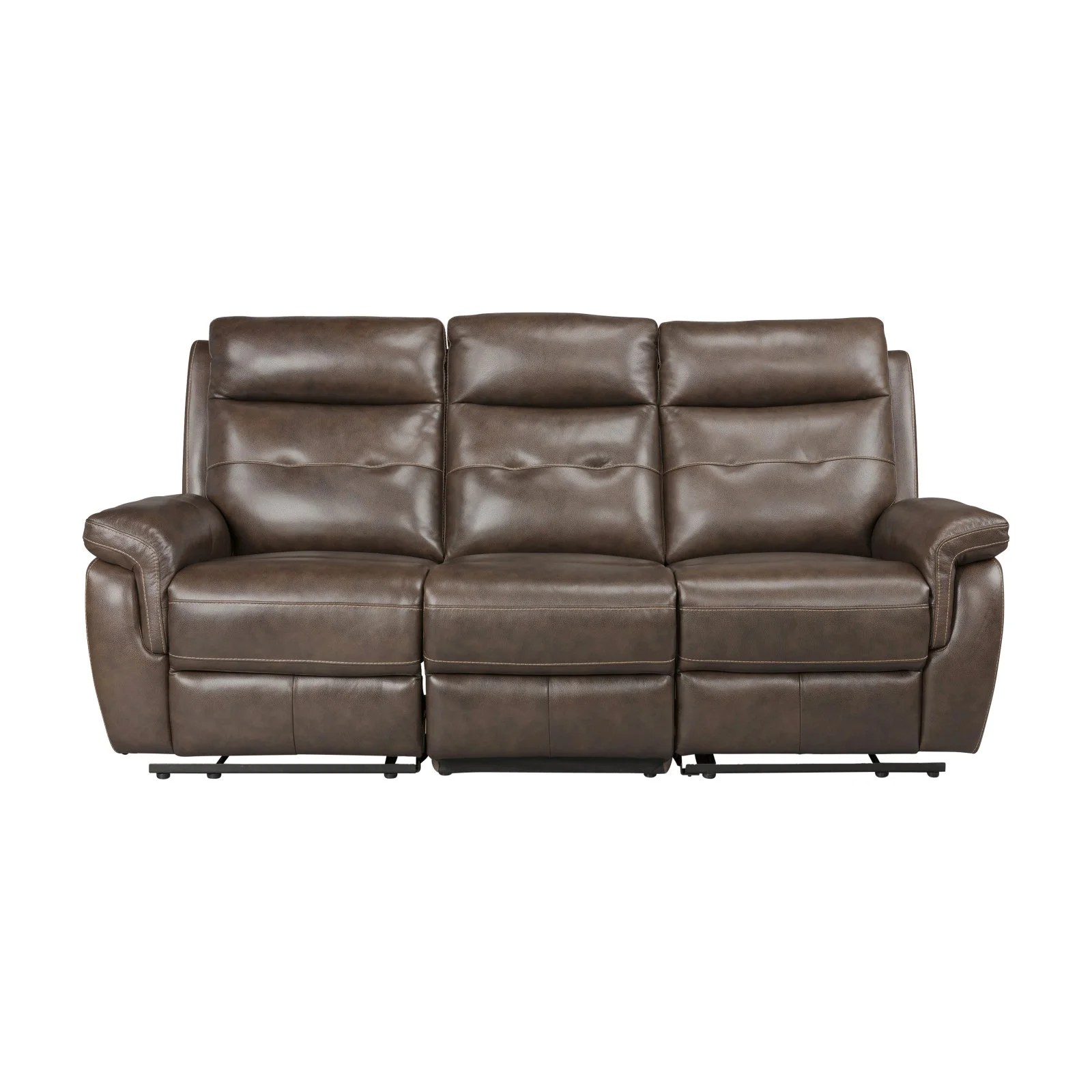 Home Styles by Flexsteel Lux Leather Power Motion Reclining Sofa
