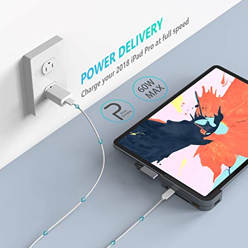 Invisible USB C Hub for iPad Pro, iPad Pro 2018 Docking