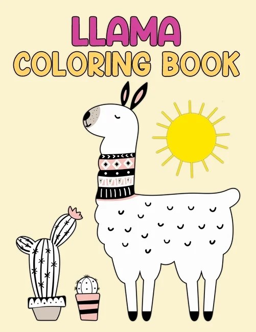 LLama Coloring Book LLama Coloring Book. LLama Coloring