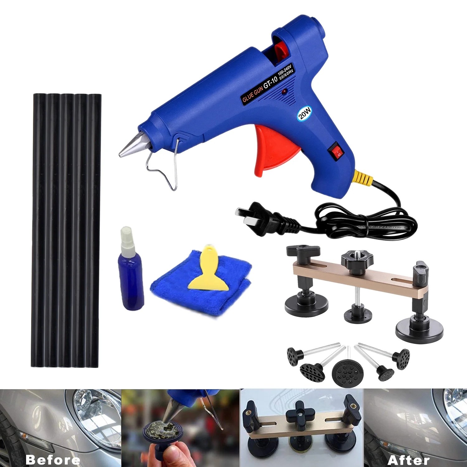 Paintless Dent Removal Tools Pops a Dent Puller Car Dent Remover Hot