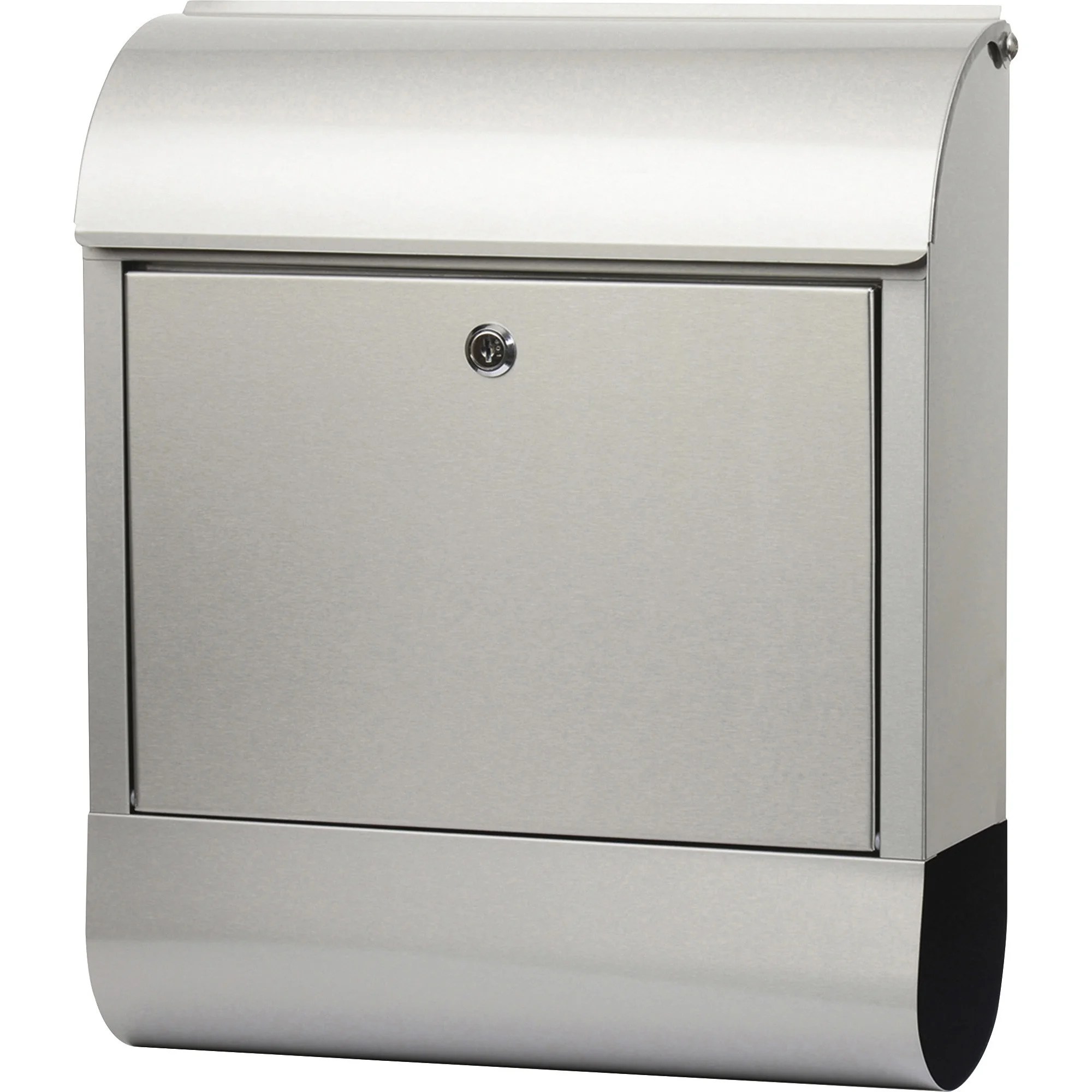 Tatco, TCO51420, Indoor/Outdoor Stainless Steel Mailbox, 1 Each, Silver