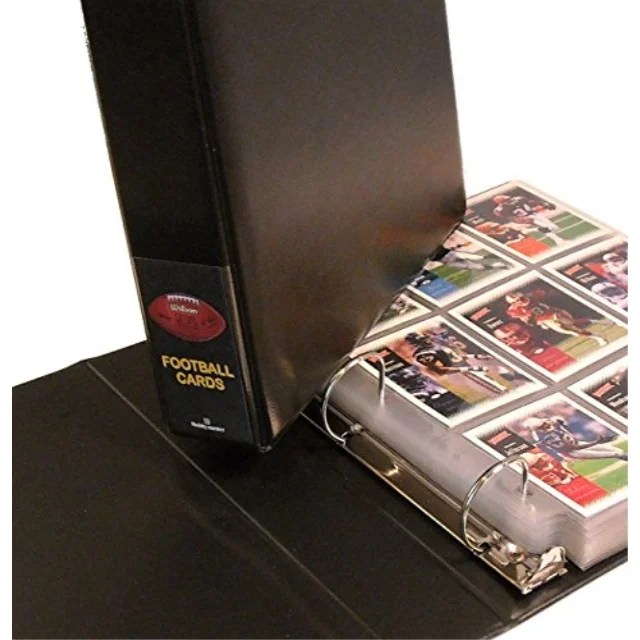 hobbymaster football card collector album binder football design