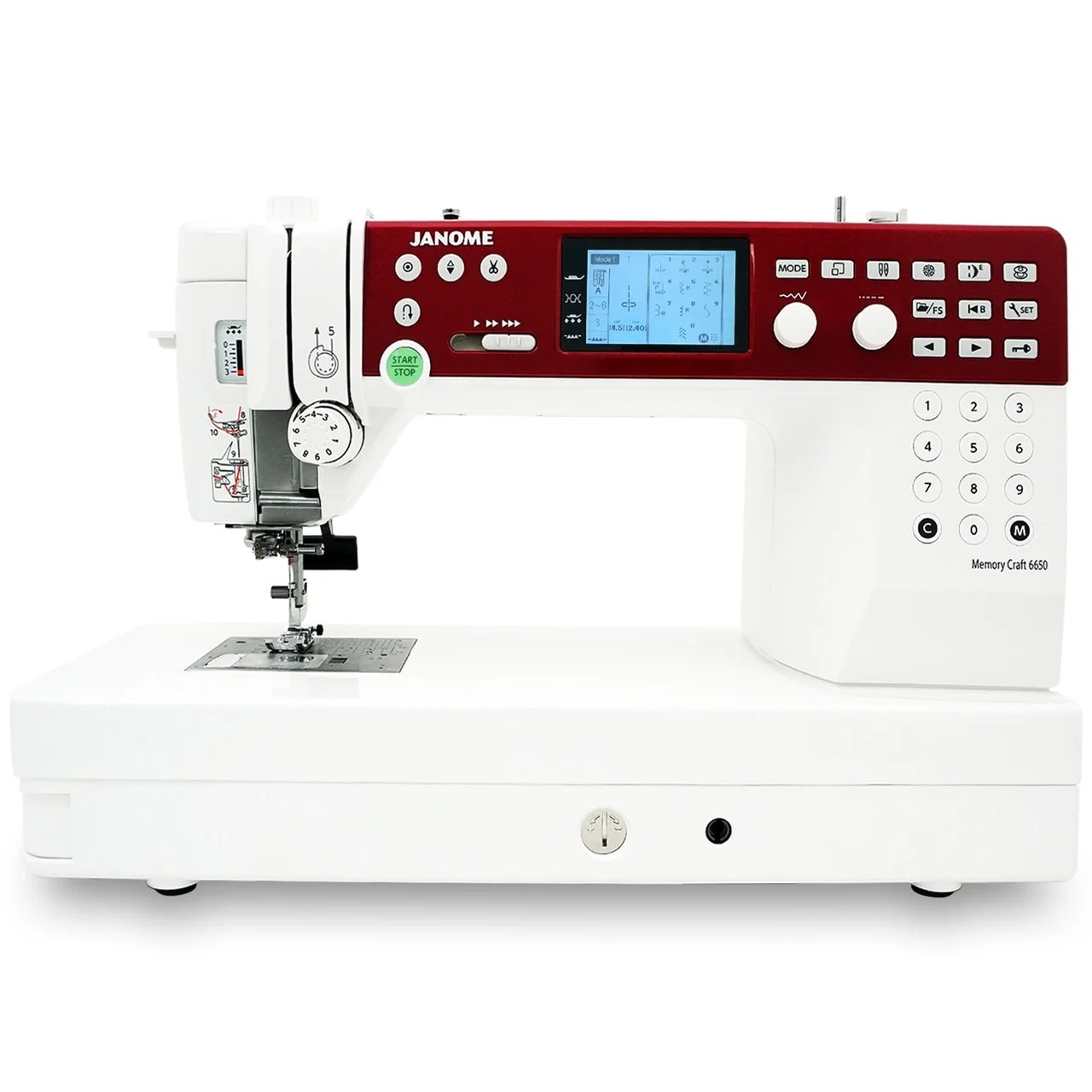 Janome MC6650 Sewing and Quilting Machine Used