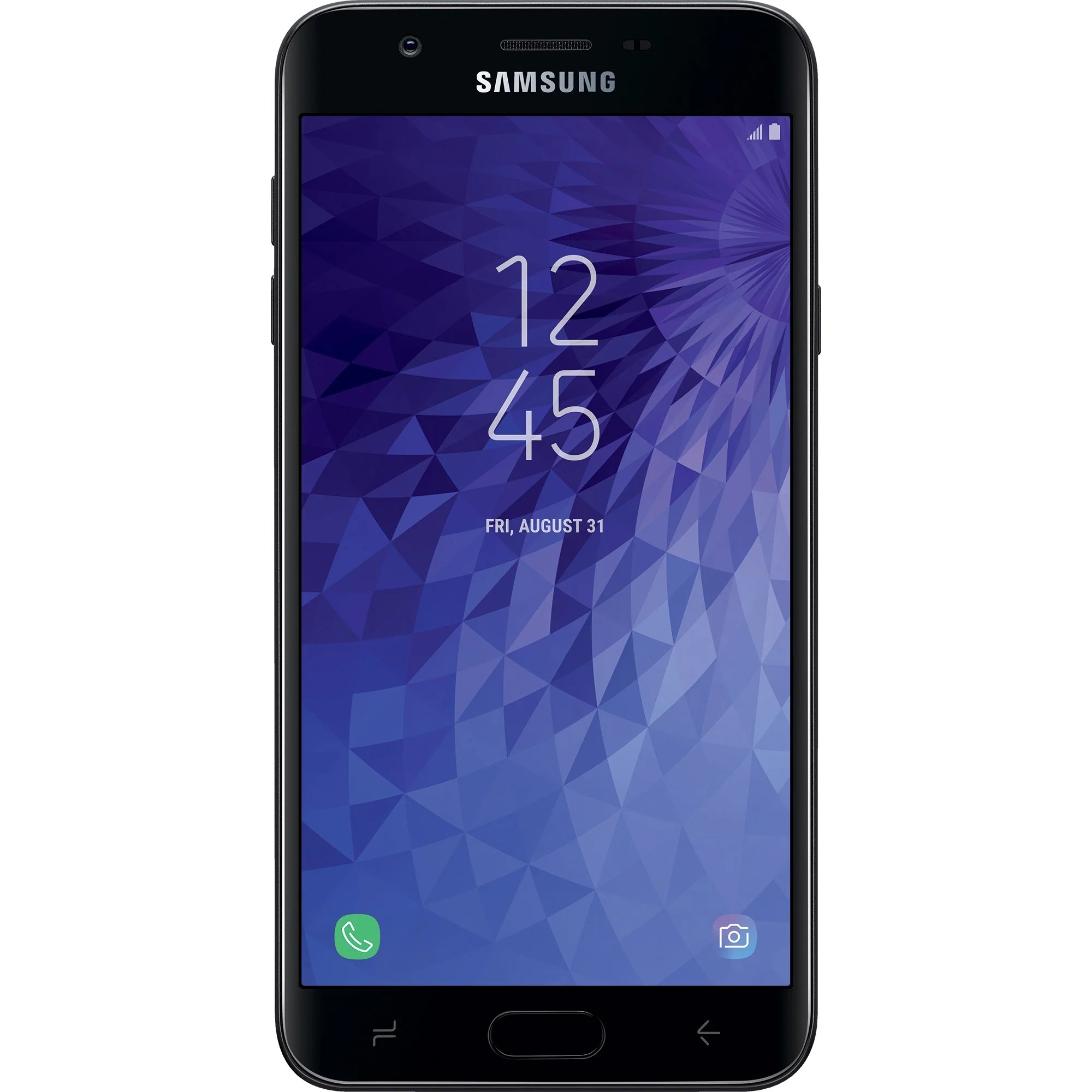 Straight Talk SAMSUNG Galaxy J7 Crown, 16GB Black Prepaid Smartphone