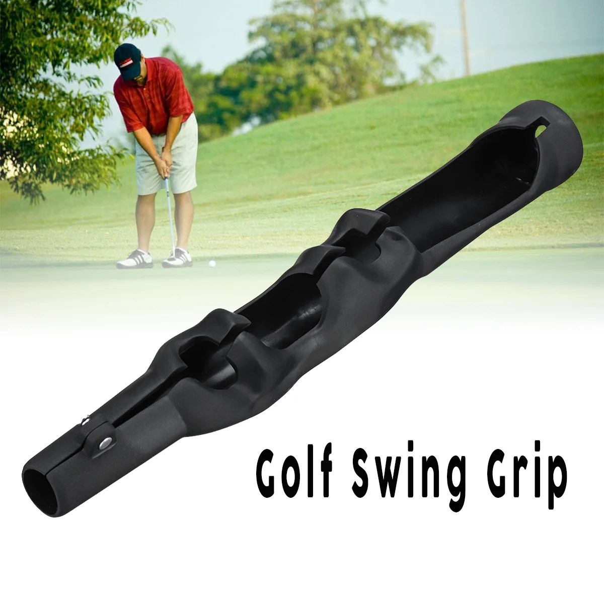Golf Swing Grip Training Club Aid Practice Trainer Guide Weight Golf Swing Grip Training Club Aid Practice Trainer Guide Weight