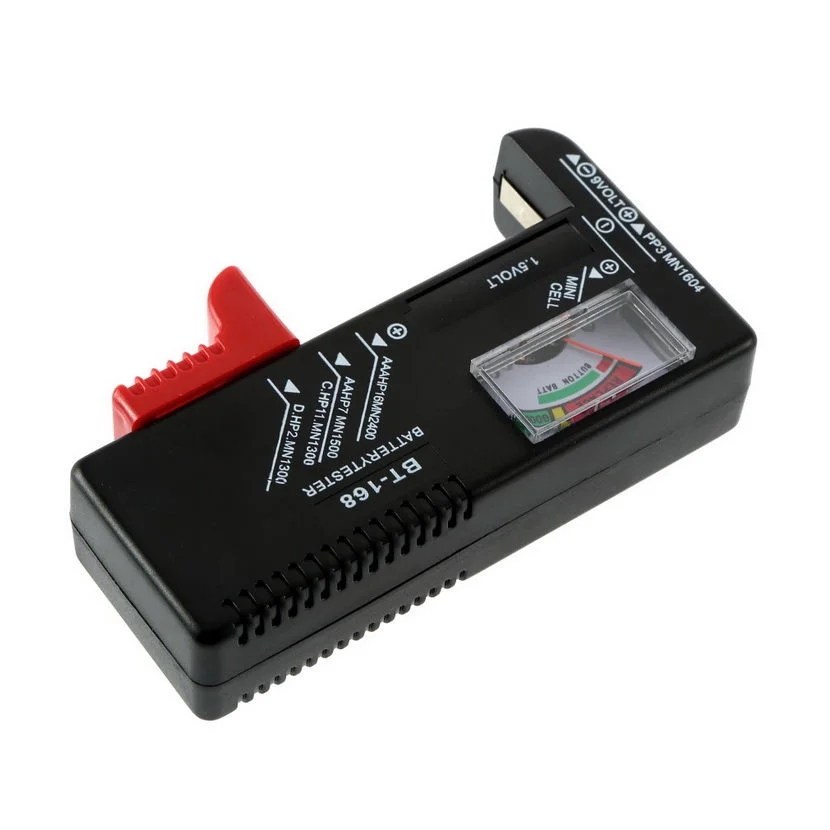 Battery Volt Tester , Universal Button Cell Battery Checker for AA/AAA