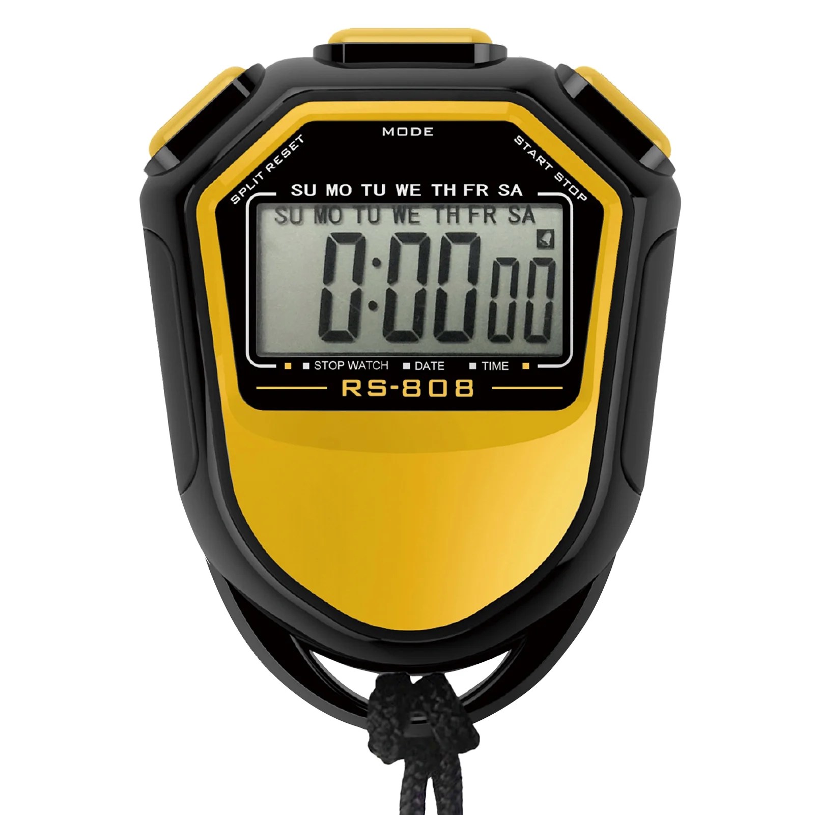 Digital LCD Sports Timer Stopwatch Running Training Professional