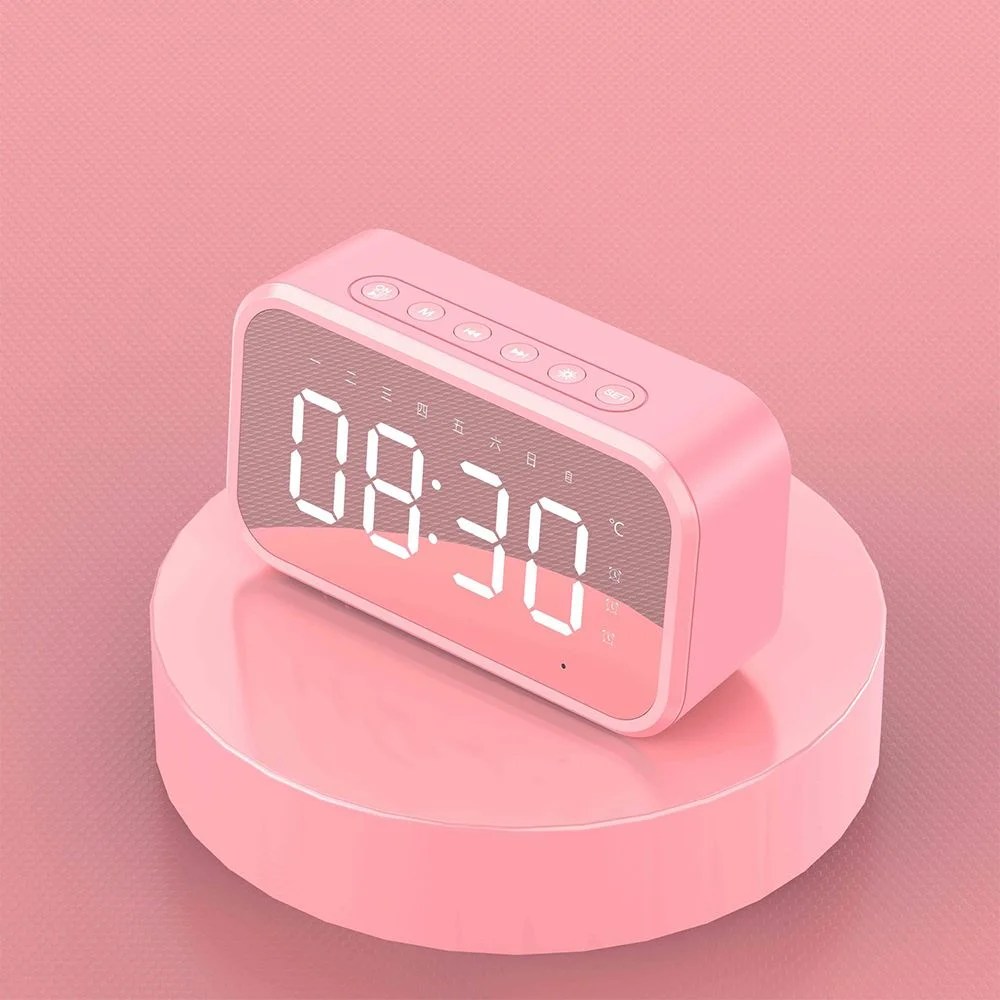 Multifunctional Electronic Desktop Clocks Smart Home/Office Decor Display LED Digital Display