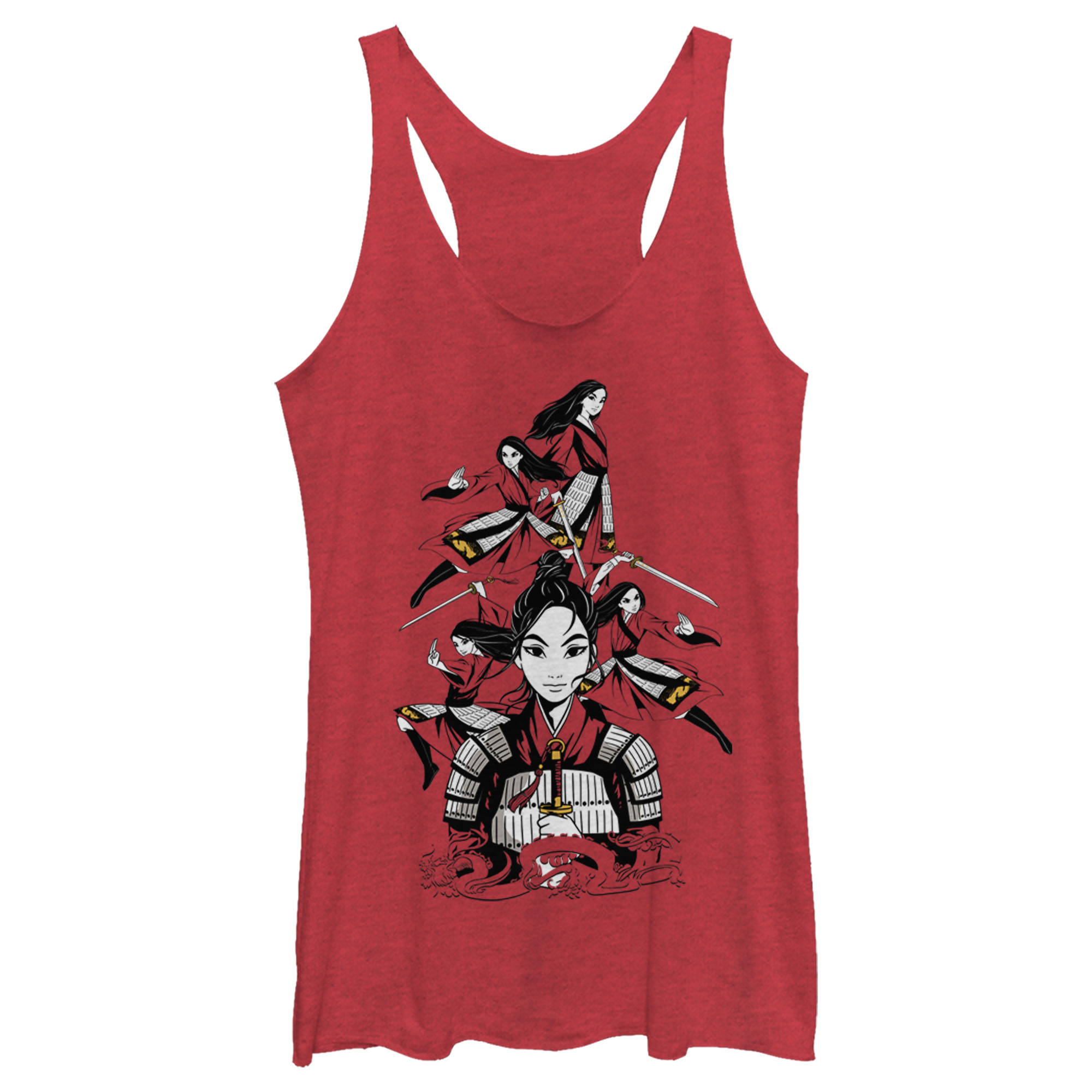 Mulan Disney Mulan Women�s Ready for Battle Racerback Tank Top