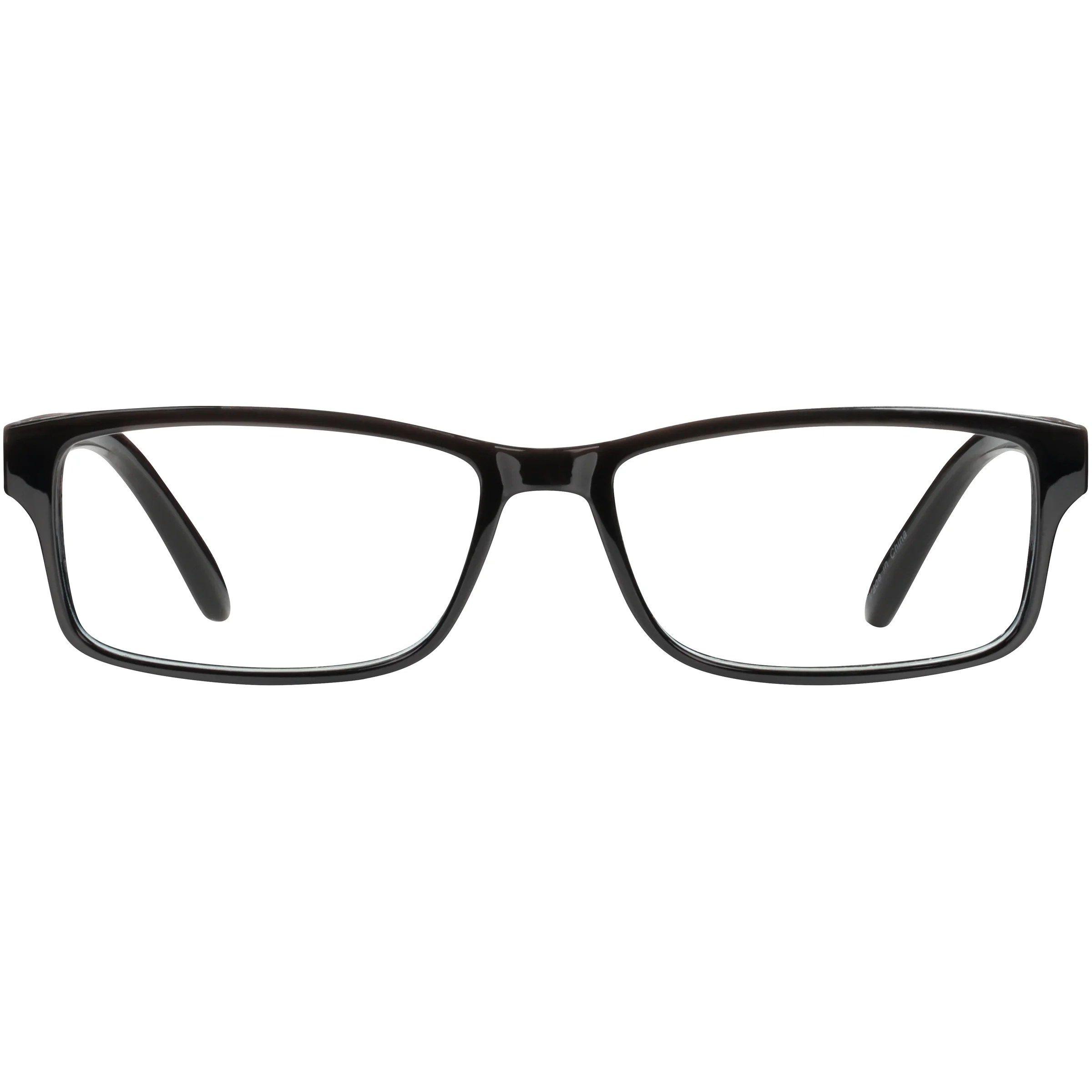 M Readers Fraizer +1.25 Reading Glasses, Black