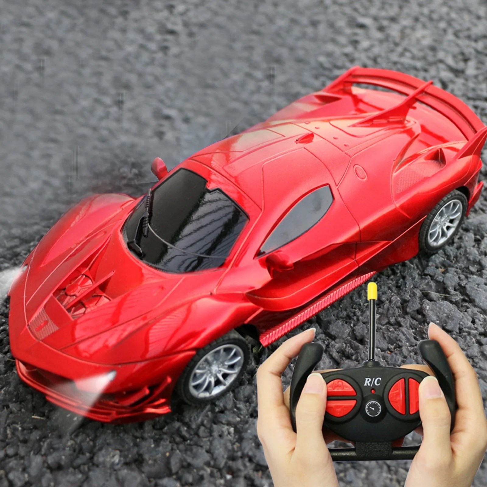 Winter Clearance! SuoKom FourChannel Remote Control Car Wireless Light