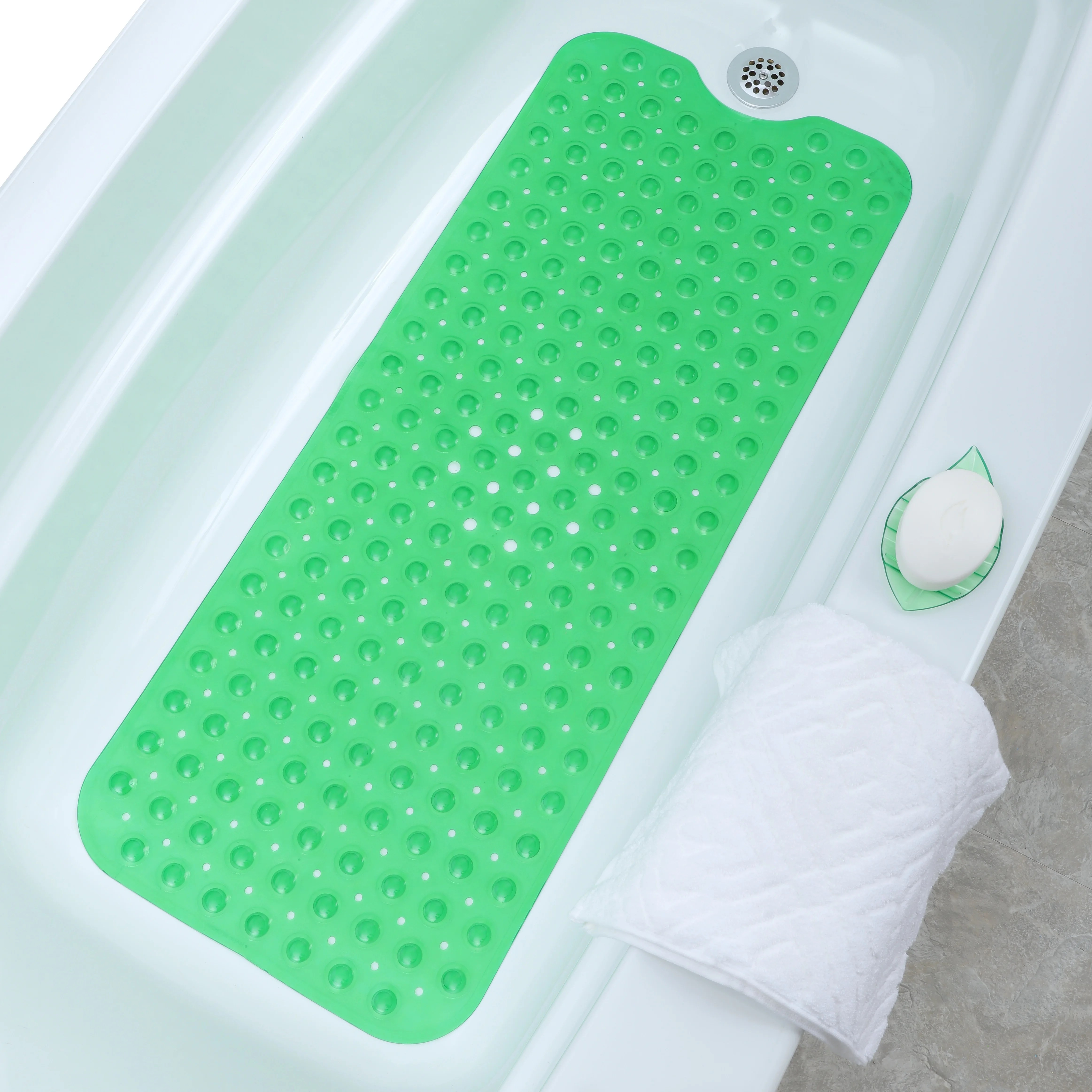 SlipX Solutions ExtraLong Vinyl Bath Mat