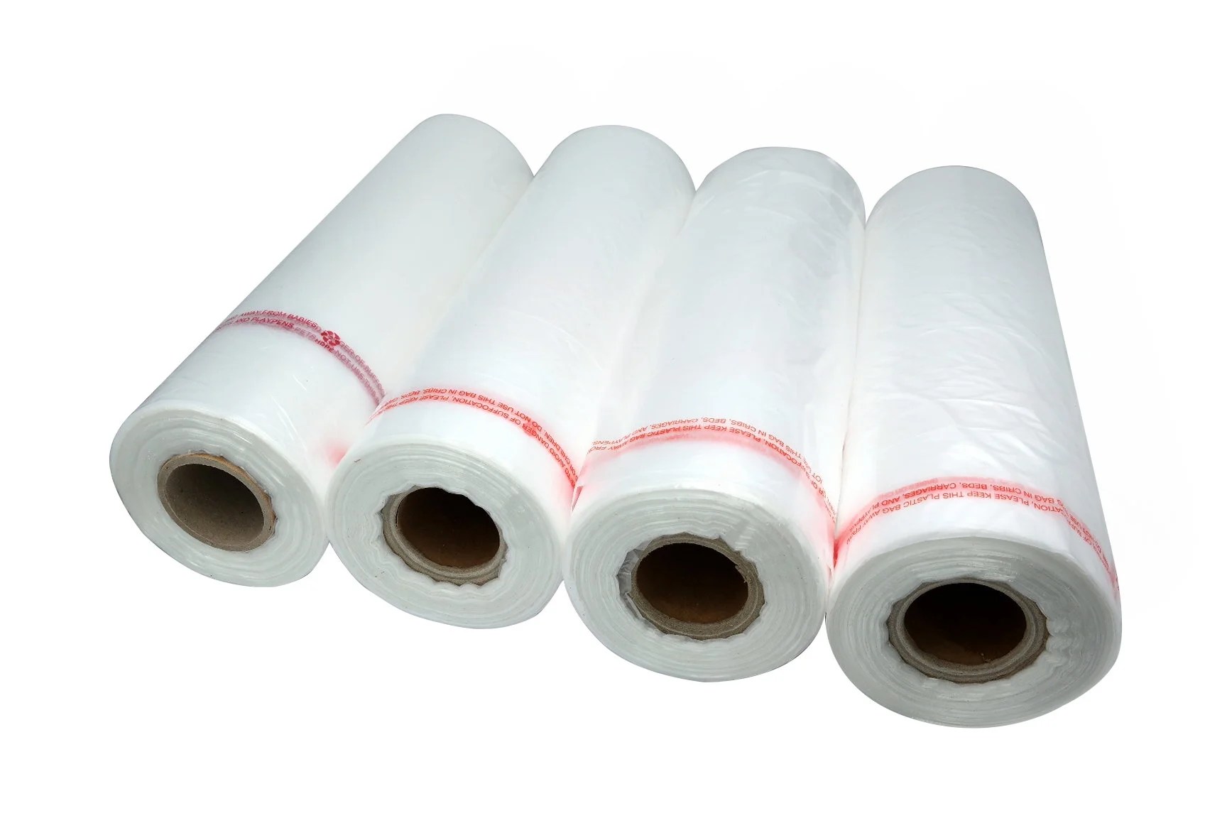 Tripact 11" x 17" HDPE Plastic Produce Bag Roll, Grocery Bag for Fruits