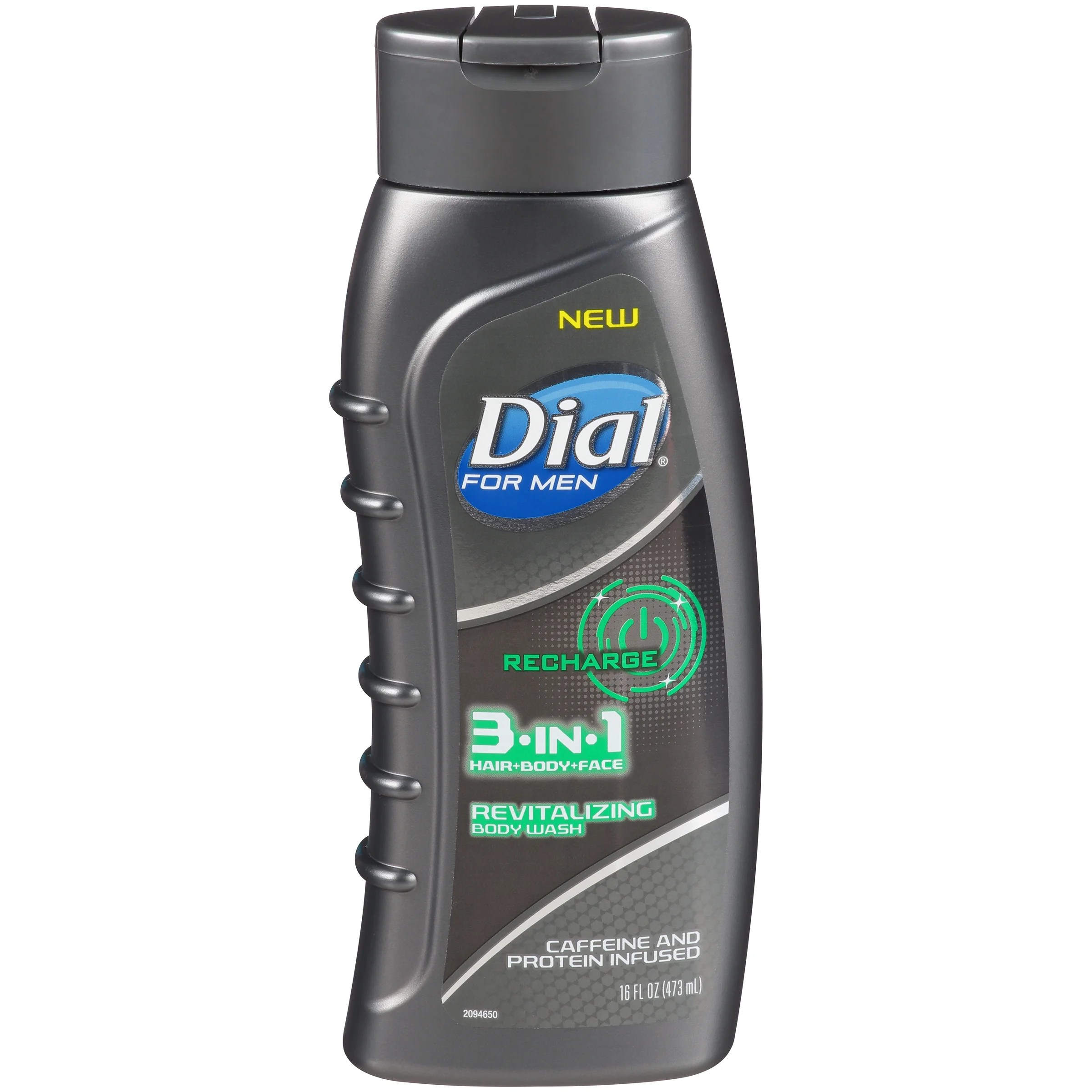 Dial for Men Body Wash, 3in1 Recharge, 16 Ounce