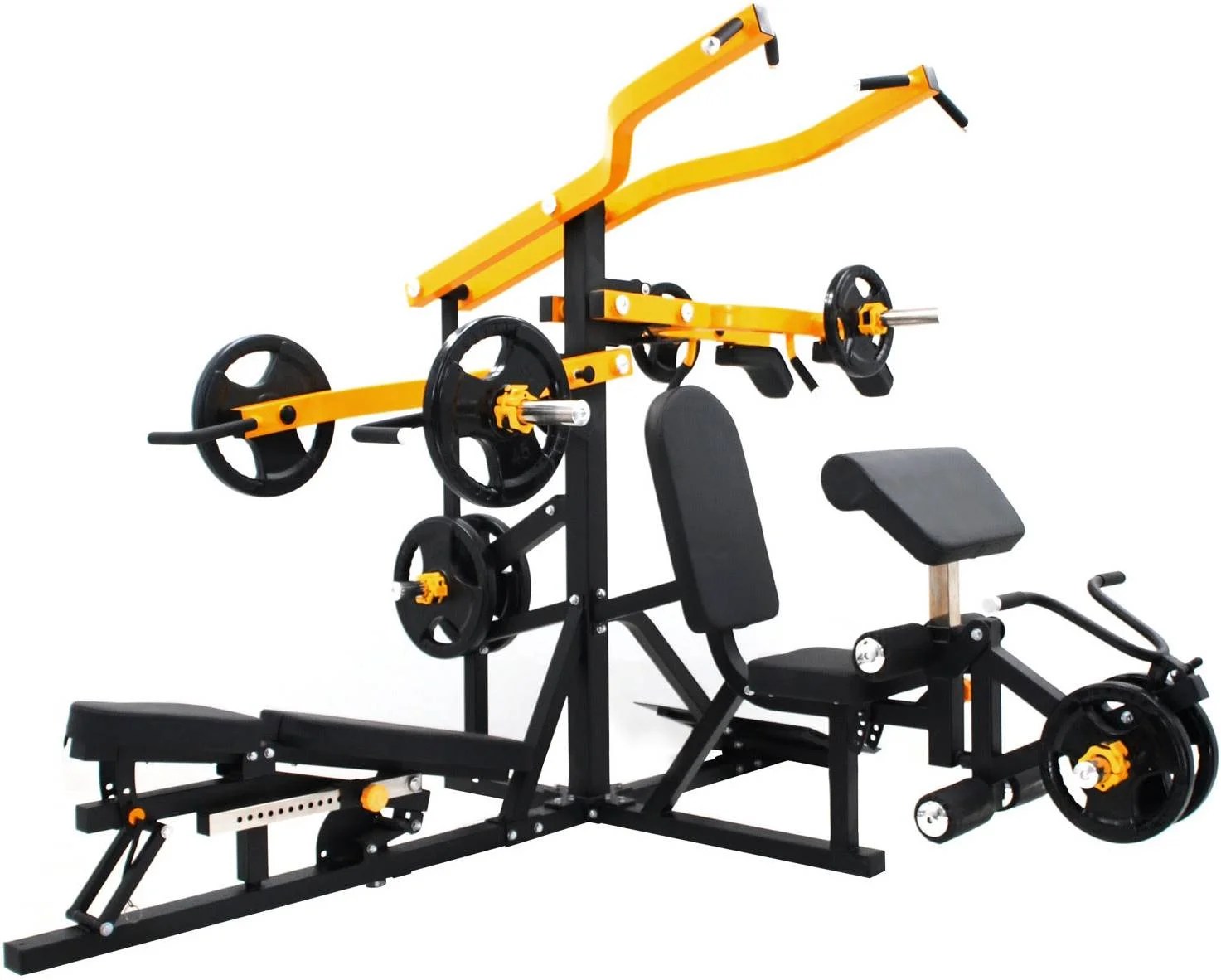 French Fitness FL100 Freeweight Leverage Gym System (New)