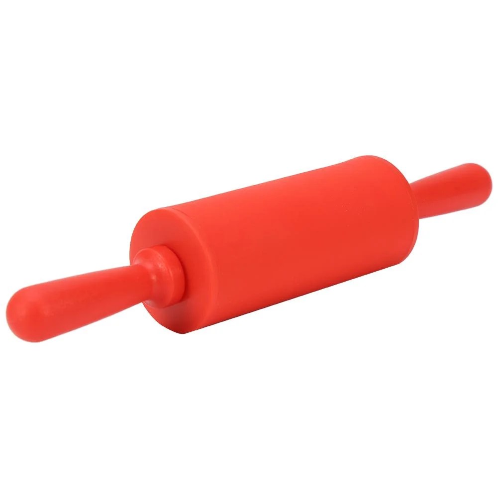 Mgaxyff Nonstick Silicone Rolling Pin Pastry Dough Roller Kitchen