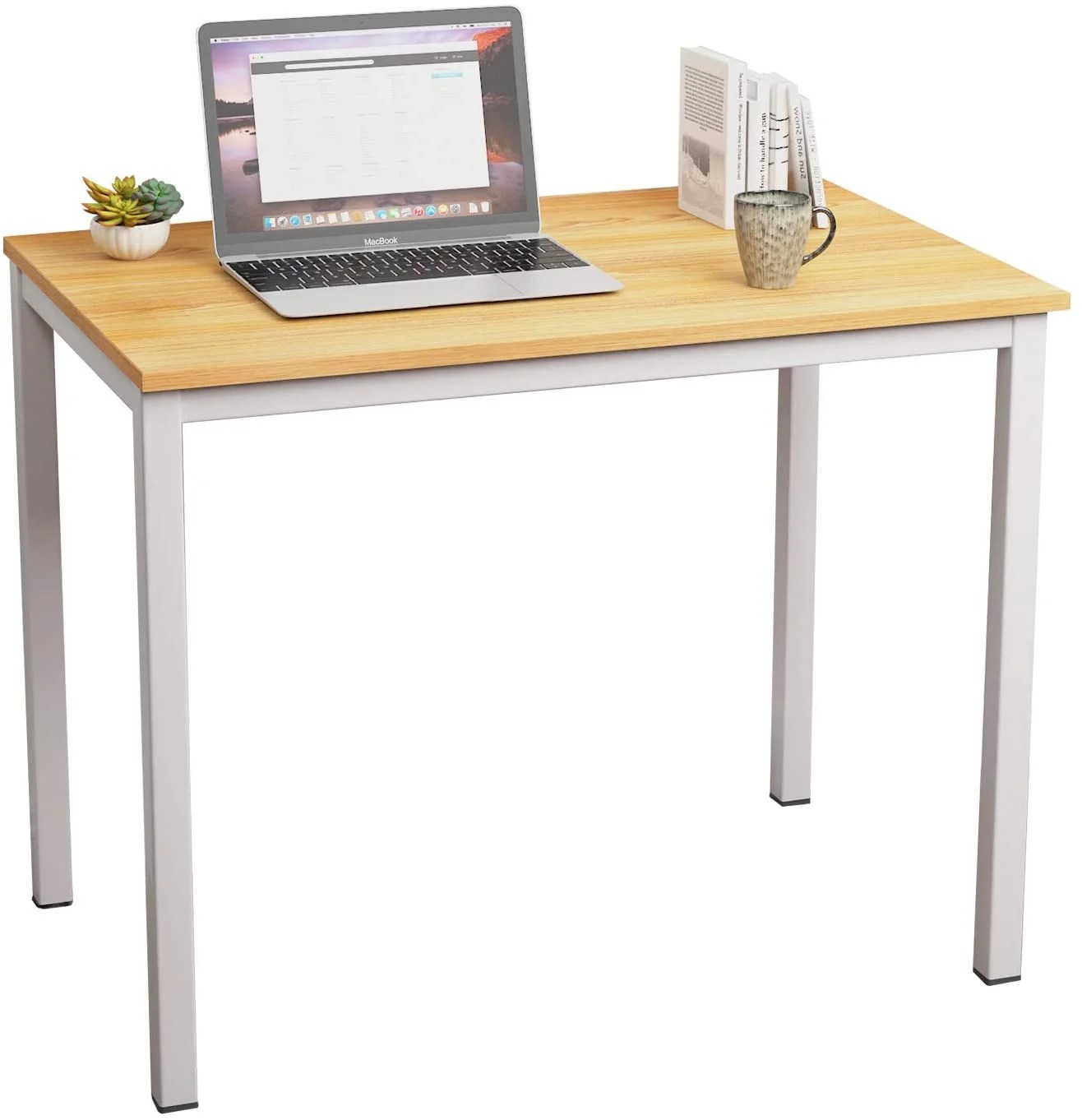 SOGES 47 inches Medium Computer Desk, Composite Wood Board, Decent and