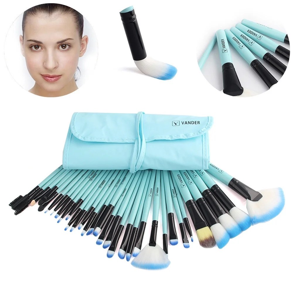 Vander 32PCS Eye Makeup Brushes Set Kit Professional Cheap Makeup