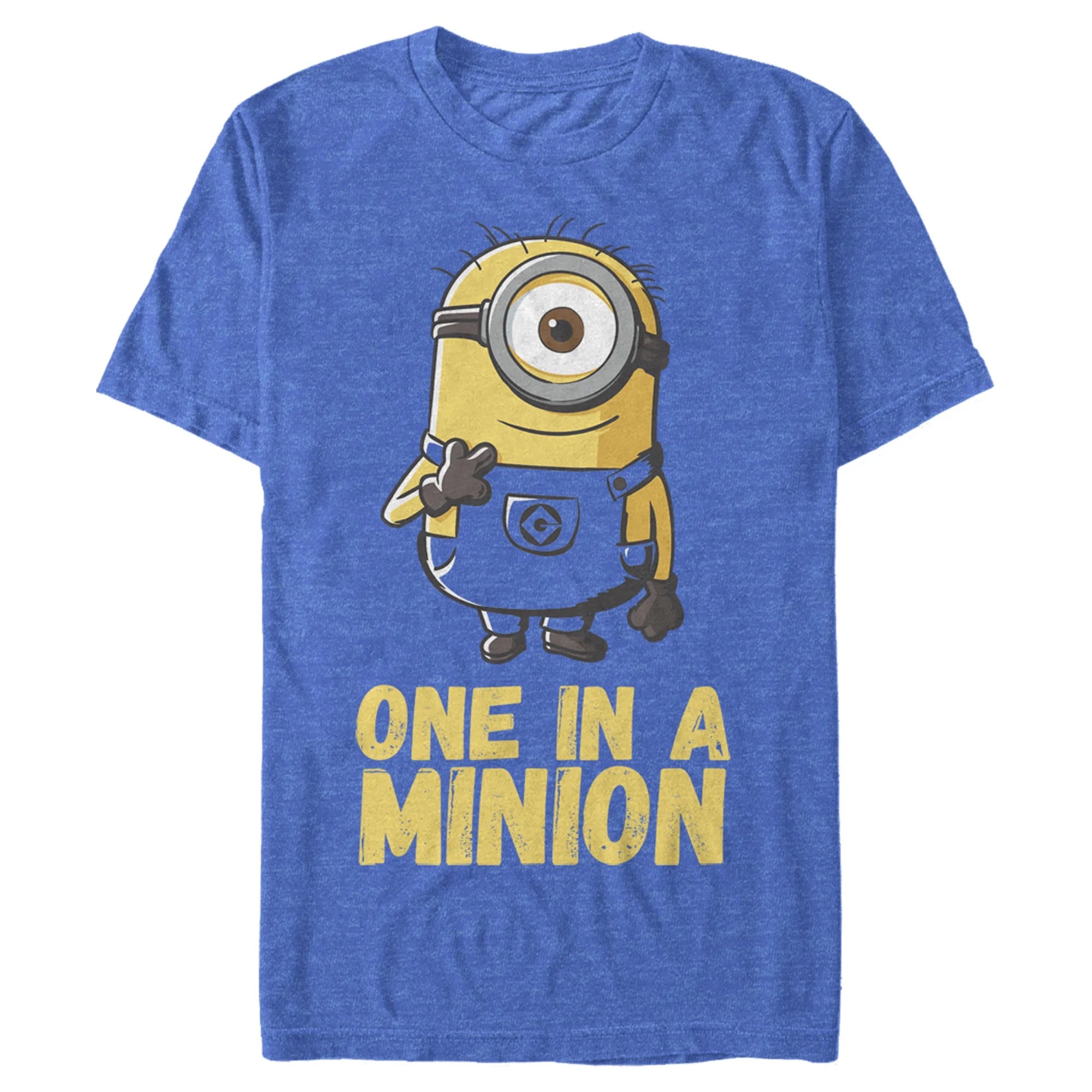Despicable Me Men's Despicable Me Minions One In A Minion TShirt