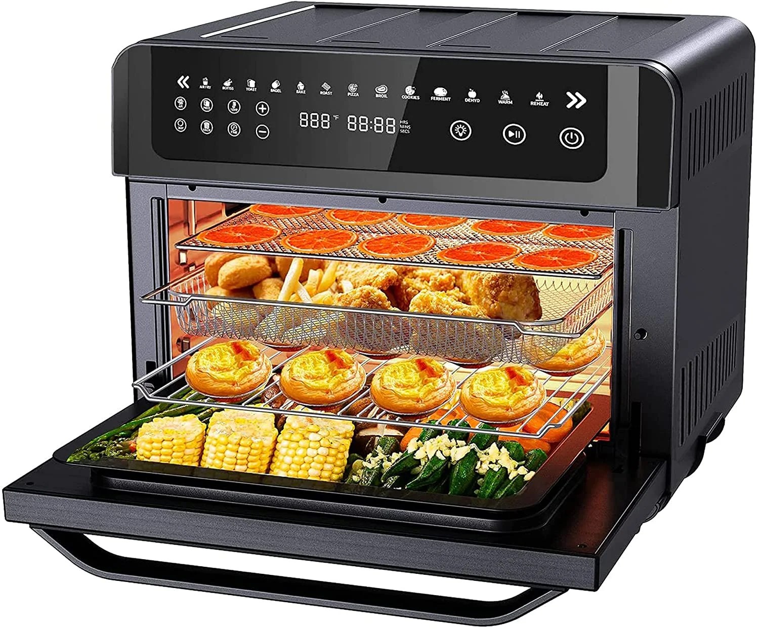 Best Convection Oven Air Fryer Countertop Extra Large Hot Sex Picture