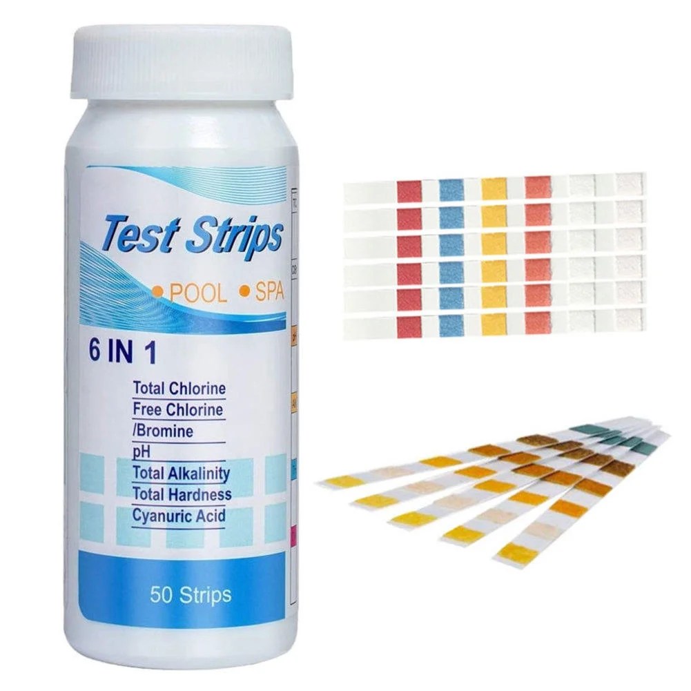 Pool and Spa Test Strips, Quick and Accurate Pool Test Strips, 61 Pool