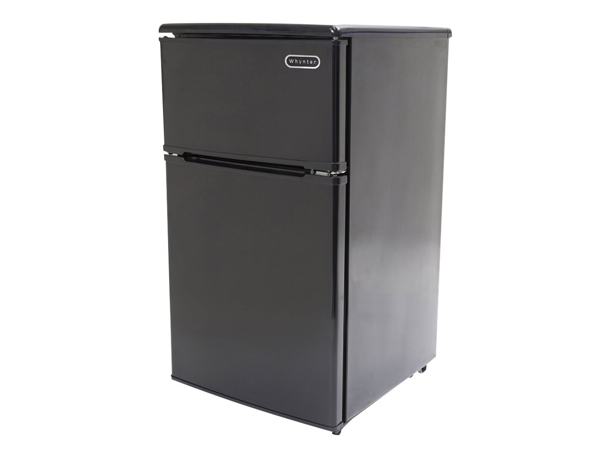 Whynter 3.1 cu ft Two Door Compact Refrigerator/Freezer