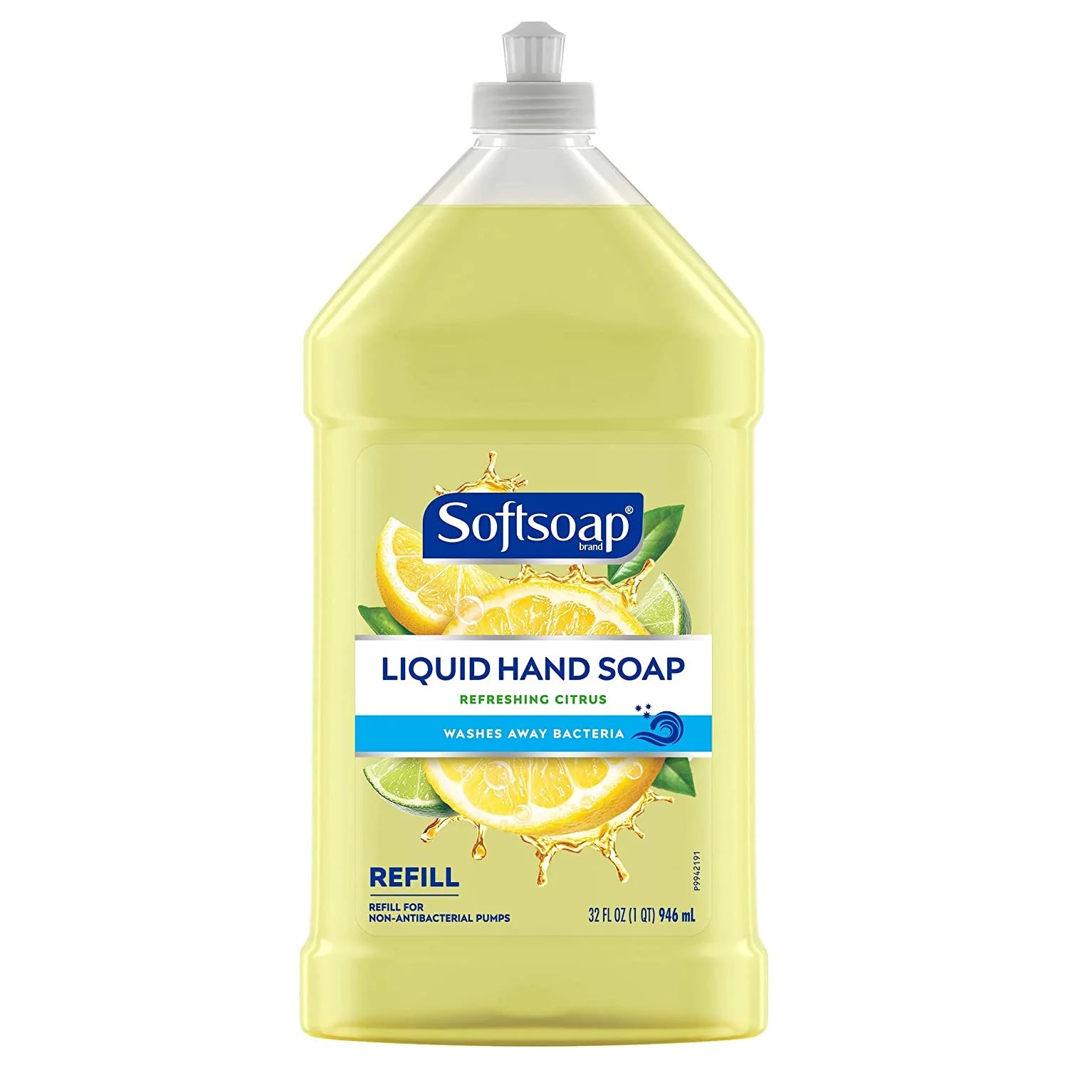 Softsoap Liquid Hand Soap Refill, Refreshing Citrus with Lemon Scent 32 Fluid Ounce