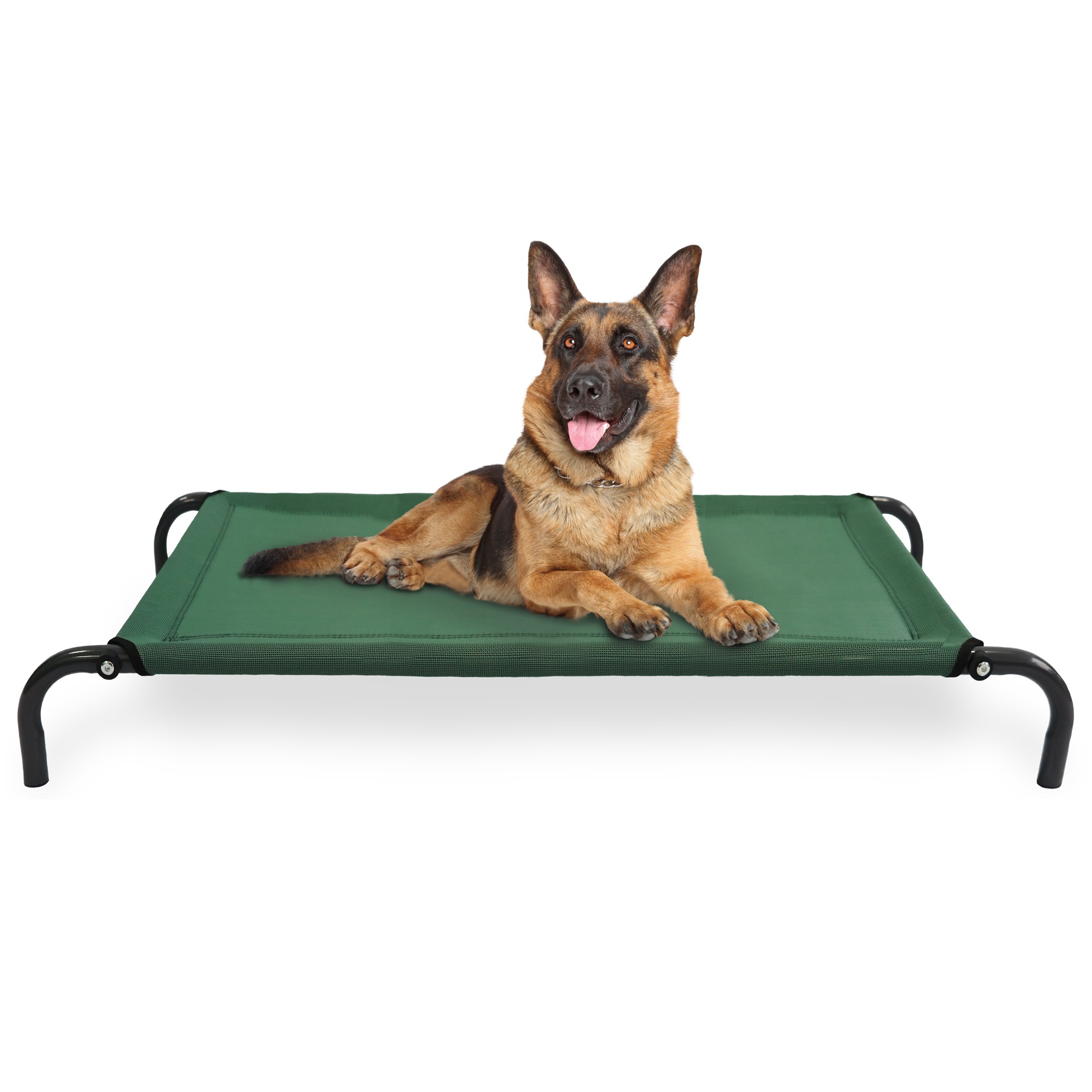 FurHaven Pet Cot Bed Elevated Cot Pet Bed for Dogs & Cats, Forest