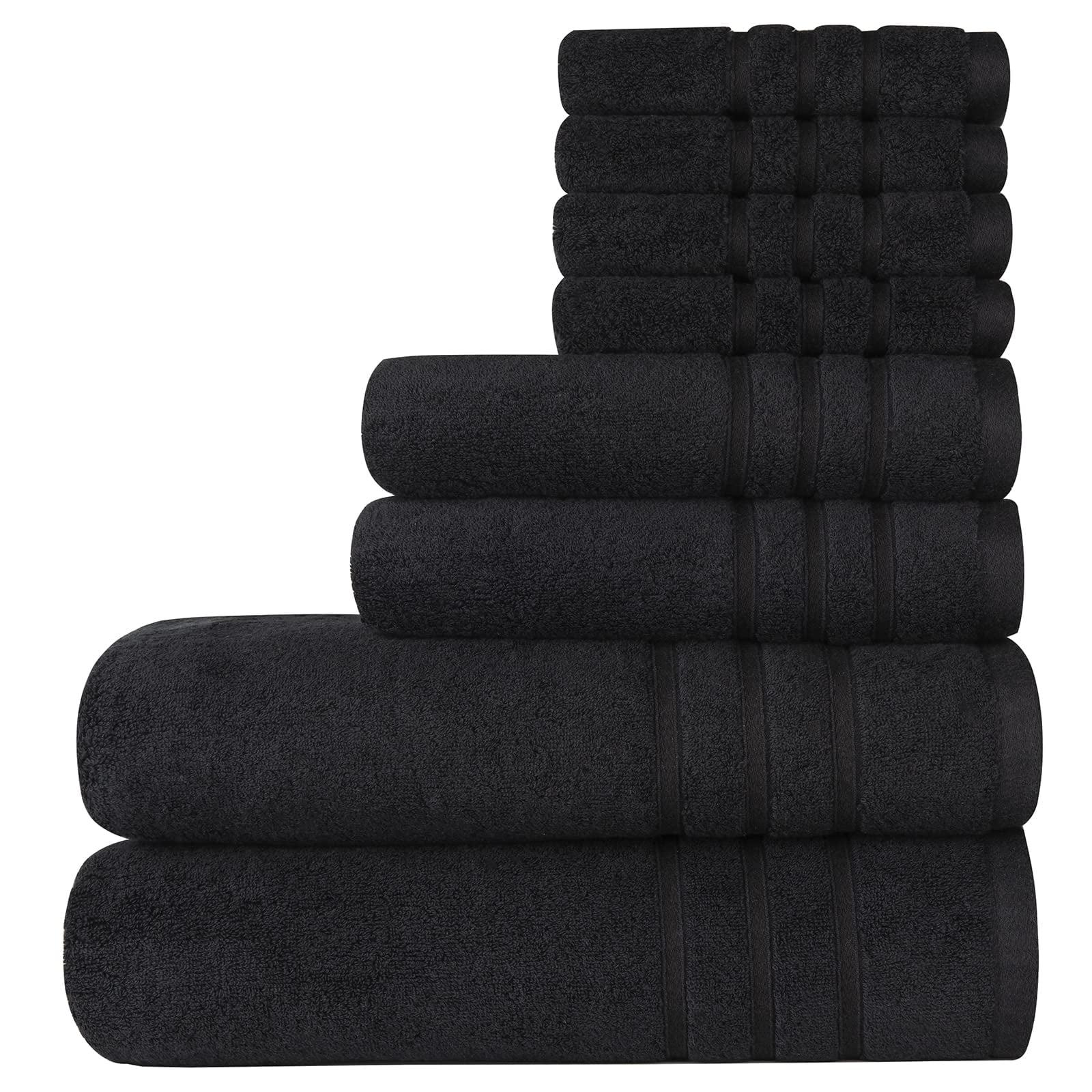 Bath Towels Soft Cotton Set 8,Turkish Cotton Premium & Luxury Towels