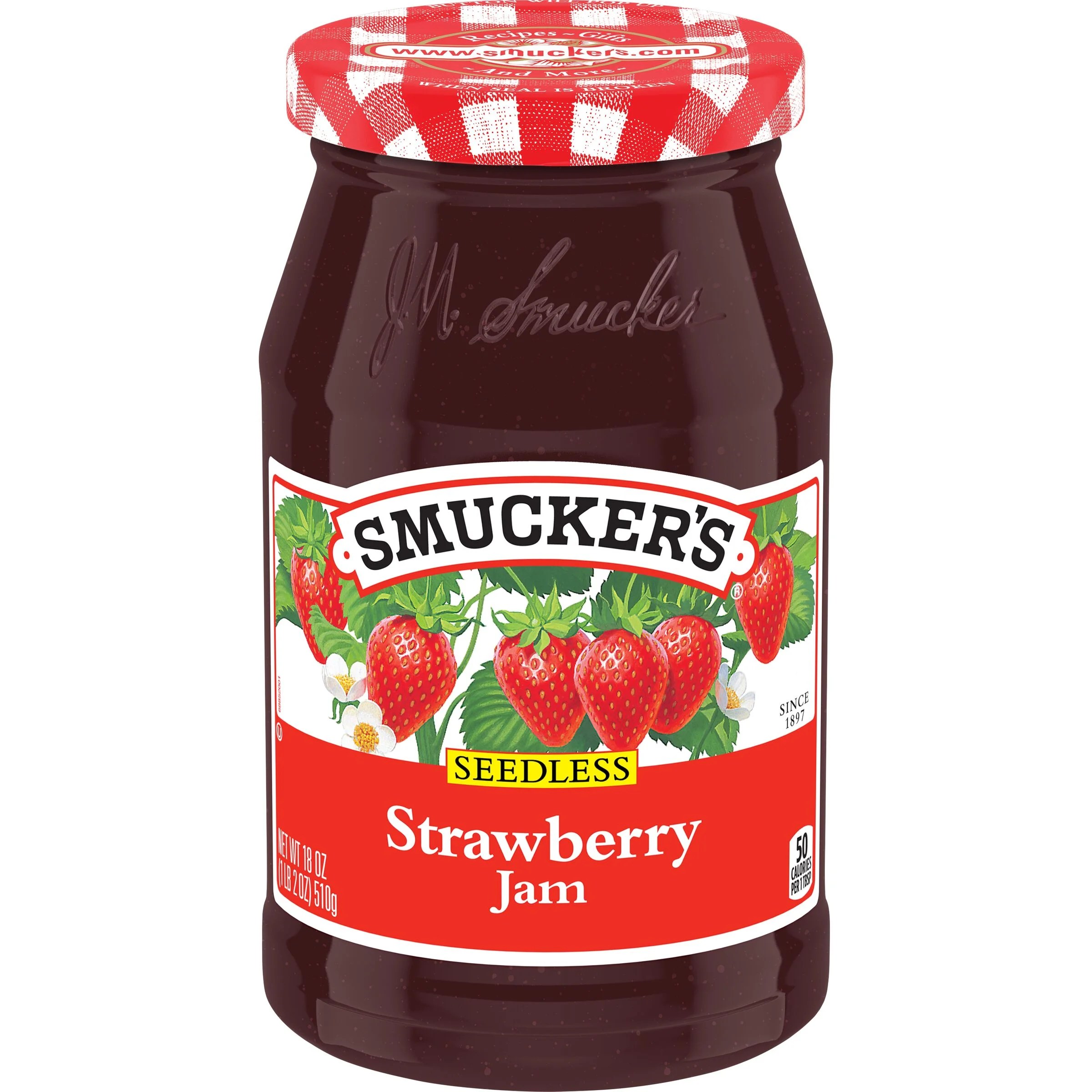 Smucker's Seedless Strawberry Jam, 18Ounce