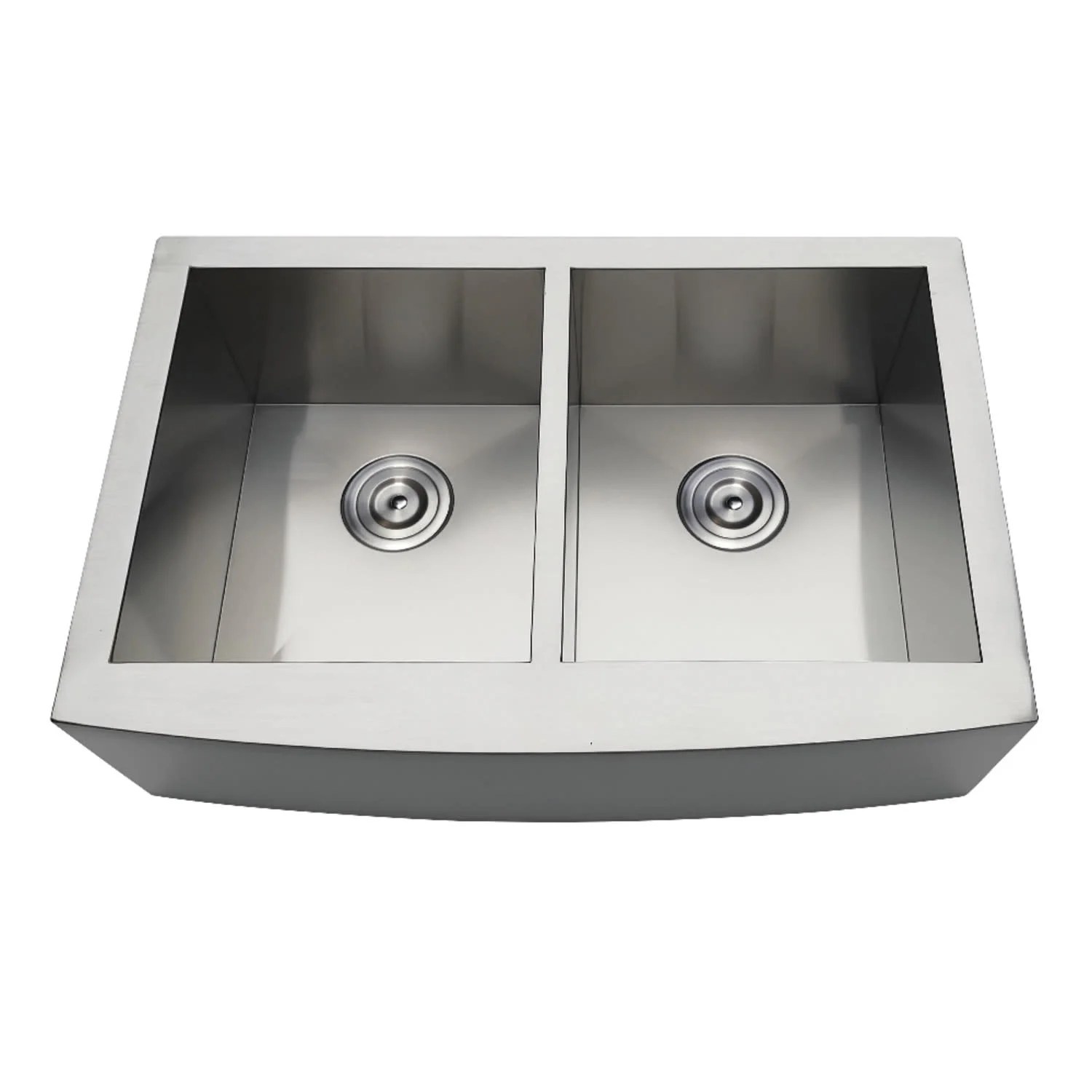 Kingston Brass Gktdf30209 Uptowne 30" Farmhouse Double Basin Stainless