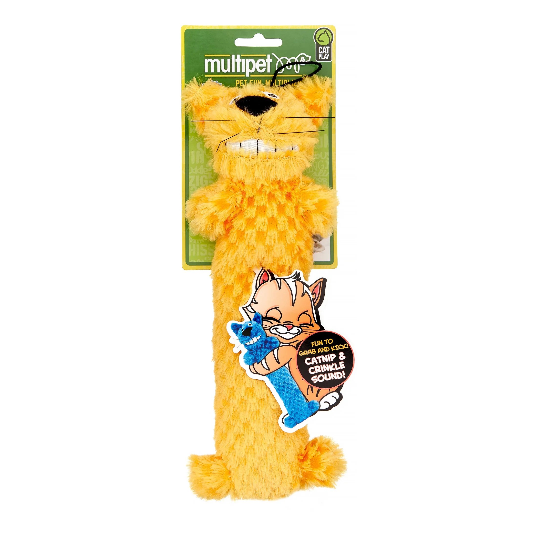 MultiPet Loofa Cat Toy, Assorted Colors