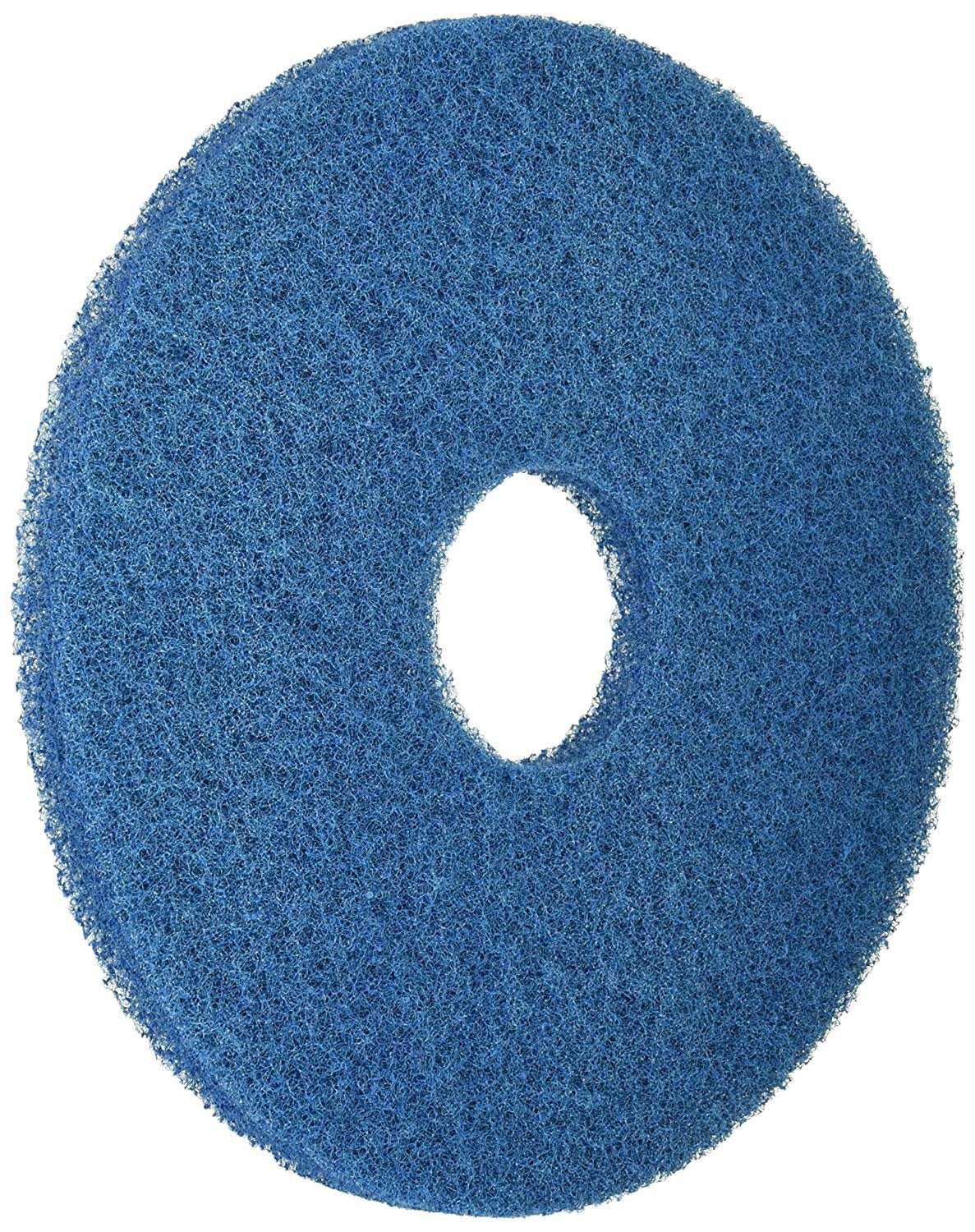 Lundmark Blue 13Inch Floor Pad for Wet Scrubbing or HeavyDuty Spray