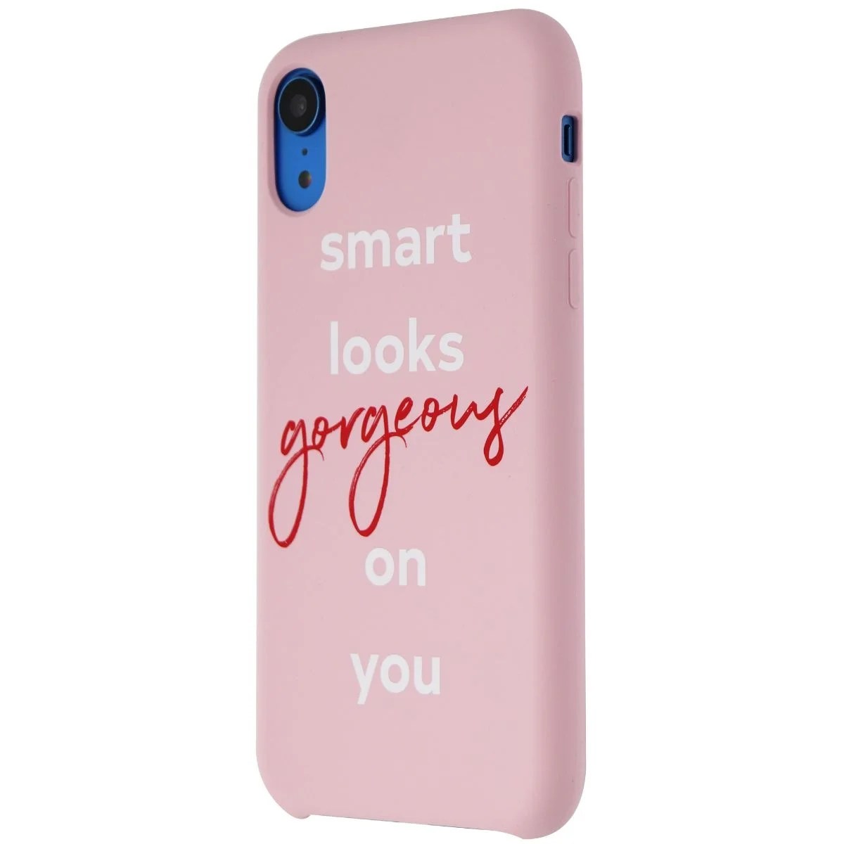 My Social Canvas Soft Silicone Case for iPhone XR Pink/Smart Looks Walmart Canada