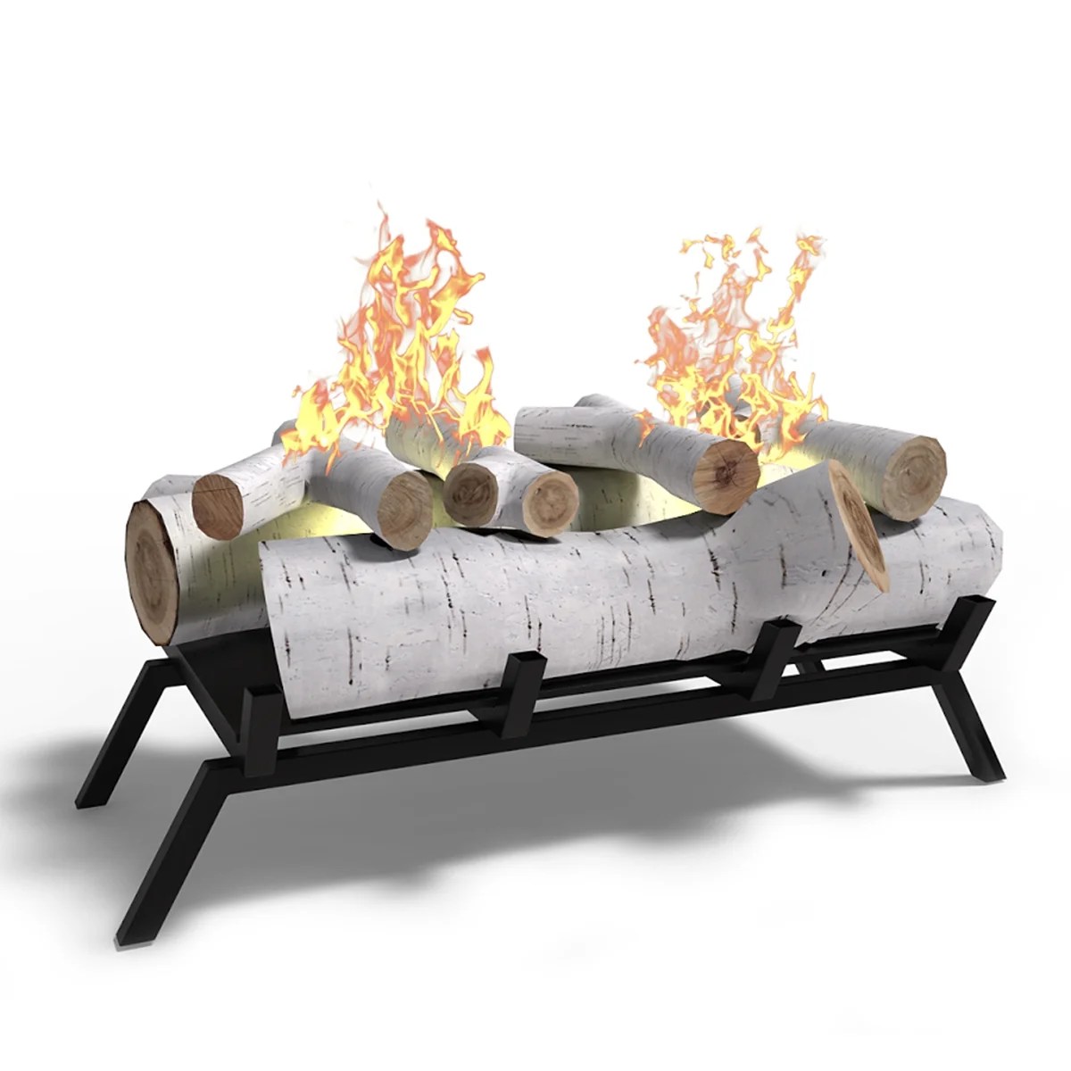 Regal Flame 18inch Ethanol Fireplace Grate Log Set with