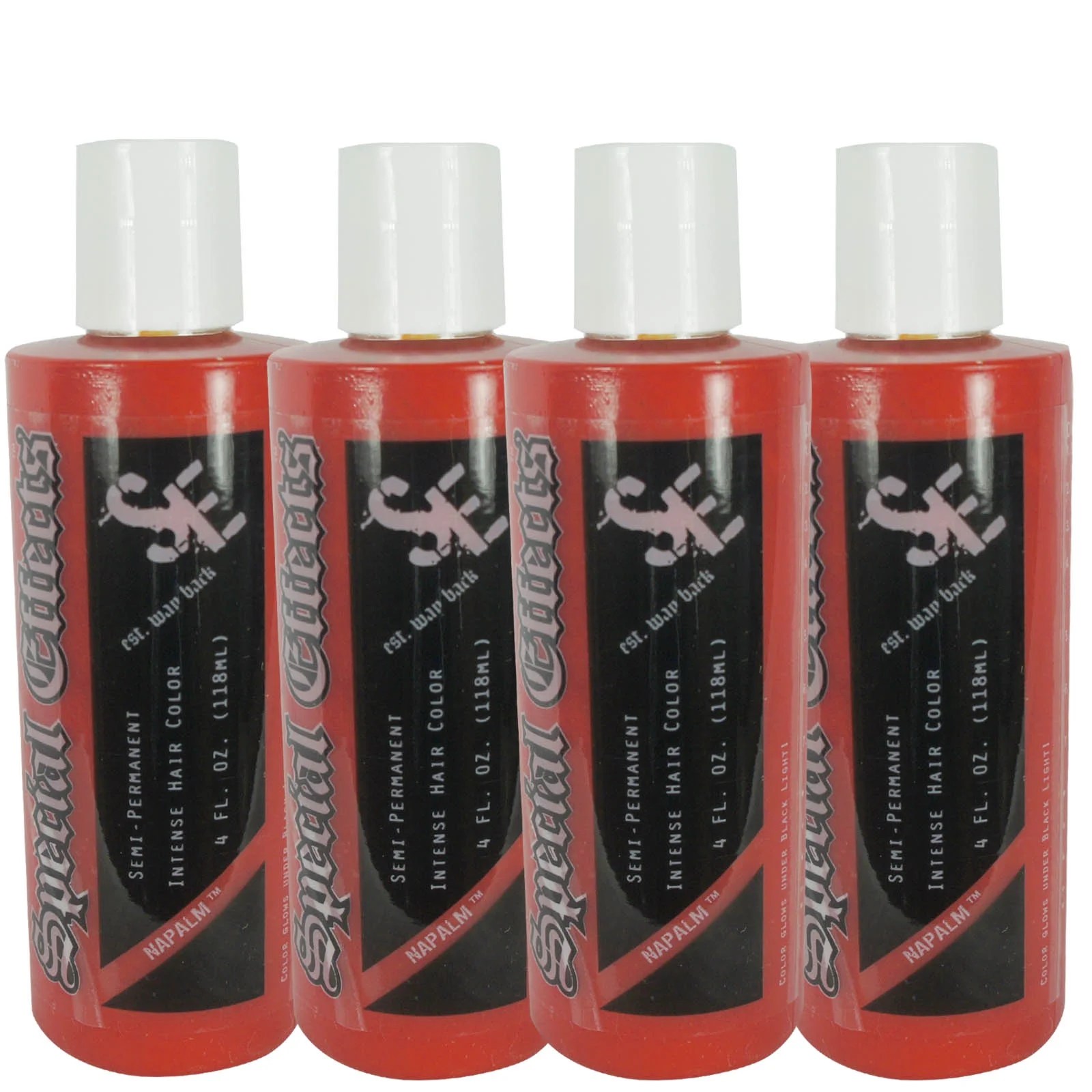 Special Effects SemiPermanent Hair Dye 4 Packs