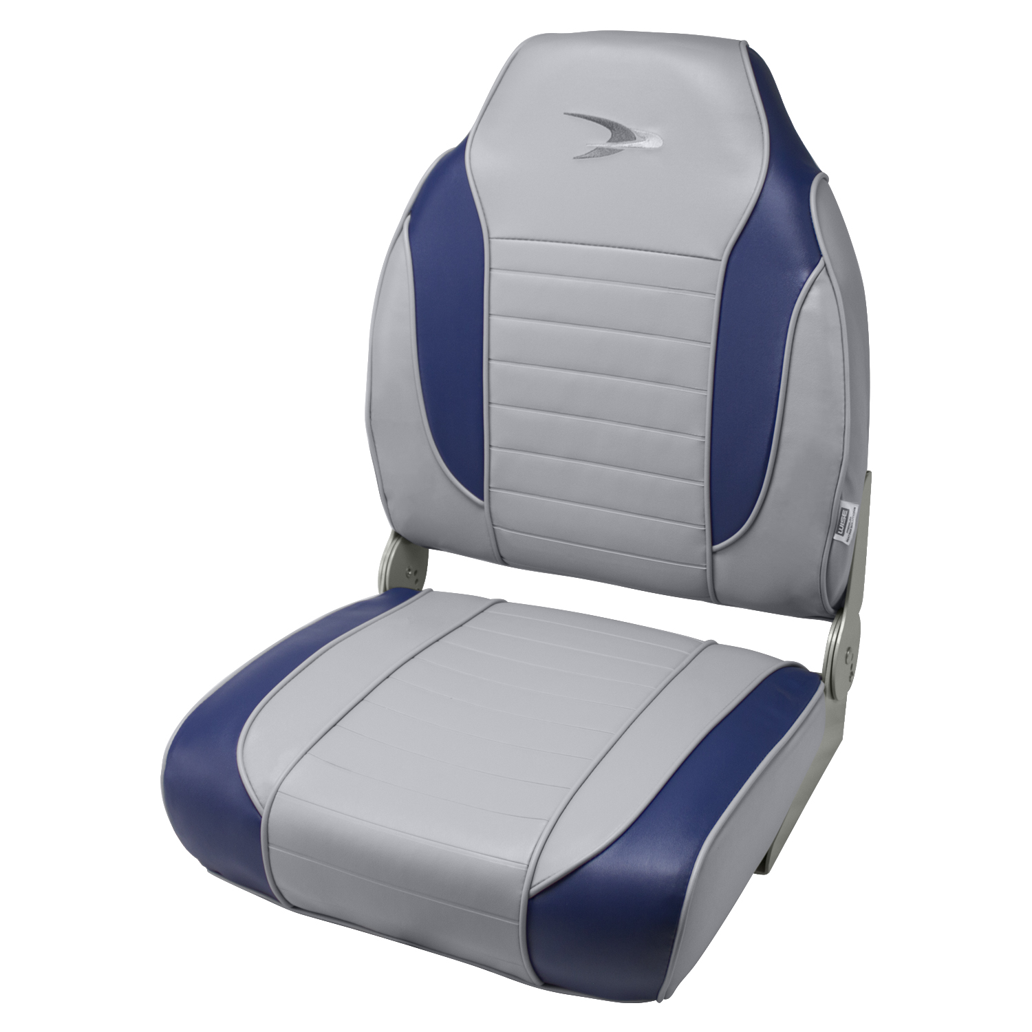 Wise 8WD892PLS900 Striped High Back Boat Seat