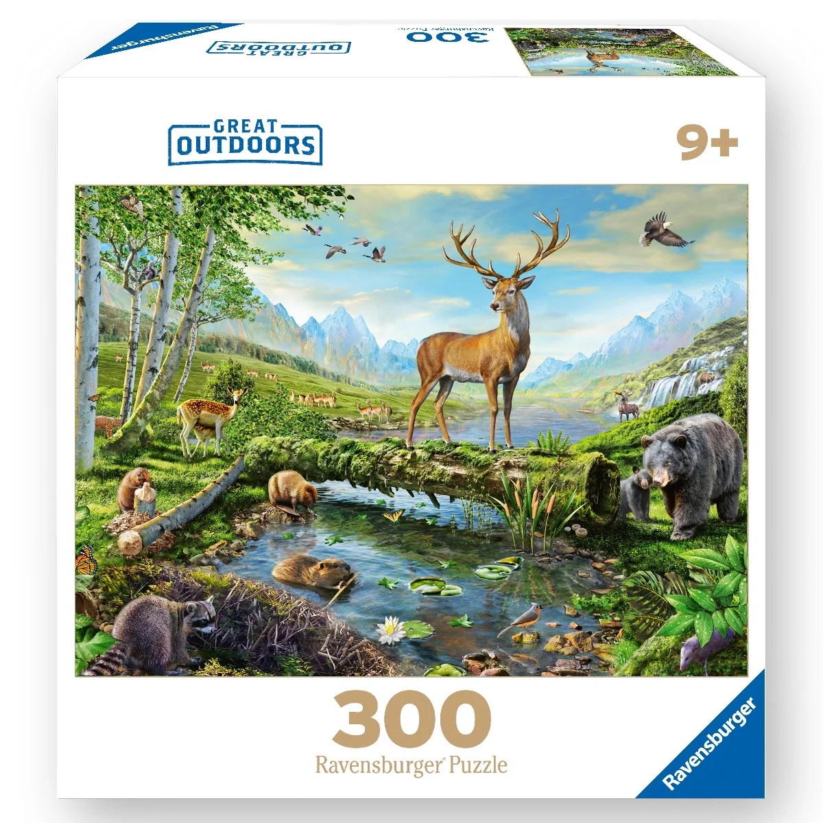 Ravensburger Great Outdoors Puzzle Series Woodland Wildlife 300