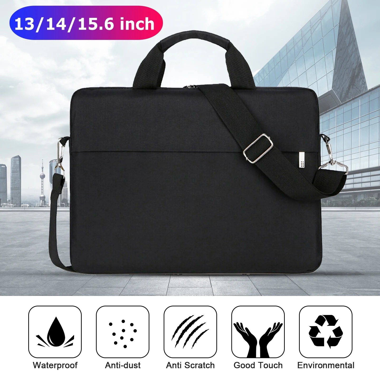 EEEkit 13/14/15.6 inch Laptop Shoulder Bag Laptop Sleeve Case, Multi