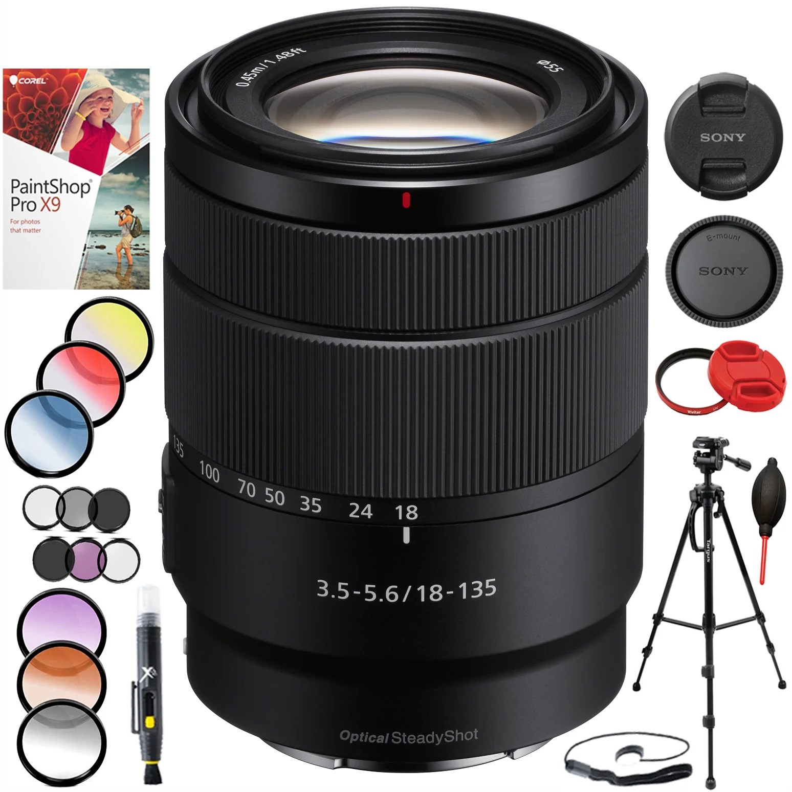 Sony 18135mm F3.55.6 OSS APSC Emount Zoom Lens for