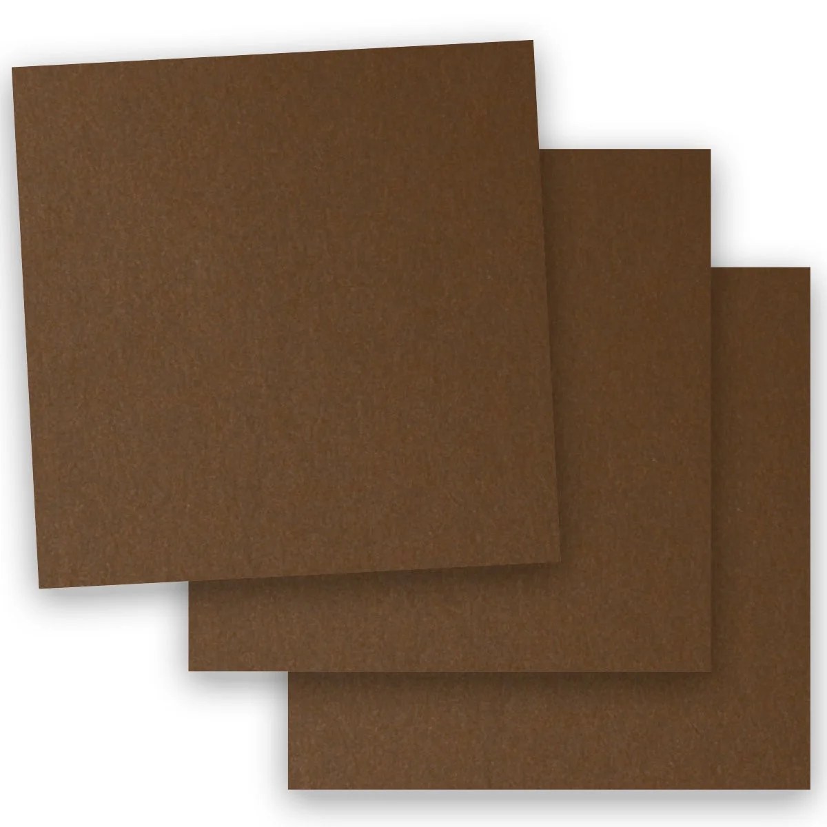Metallic BRONZE 12X12 (Square) Paper 105C Cardstock 100