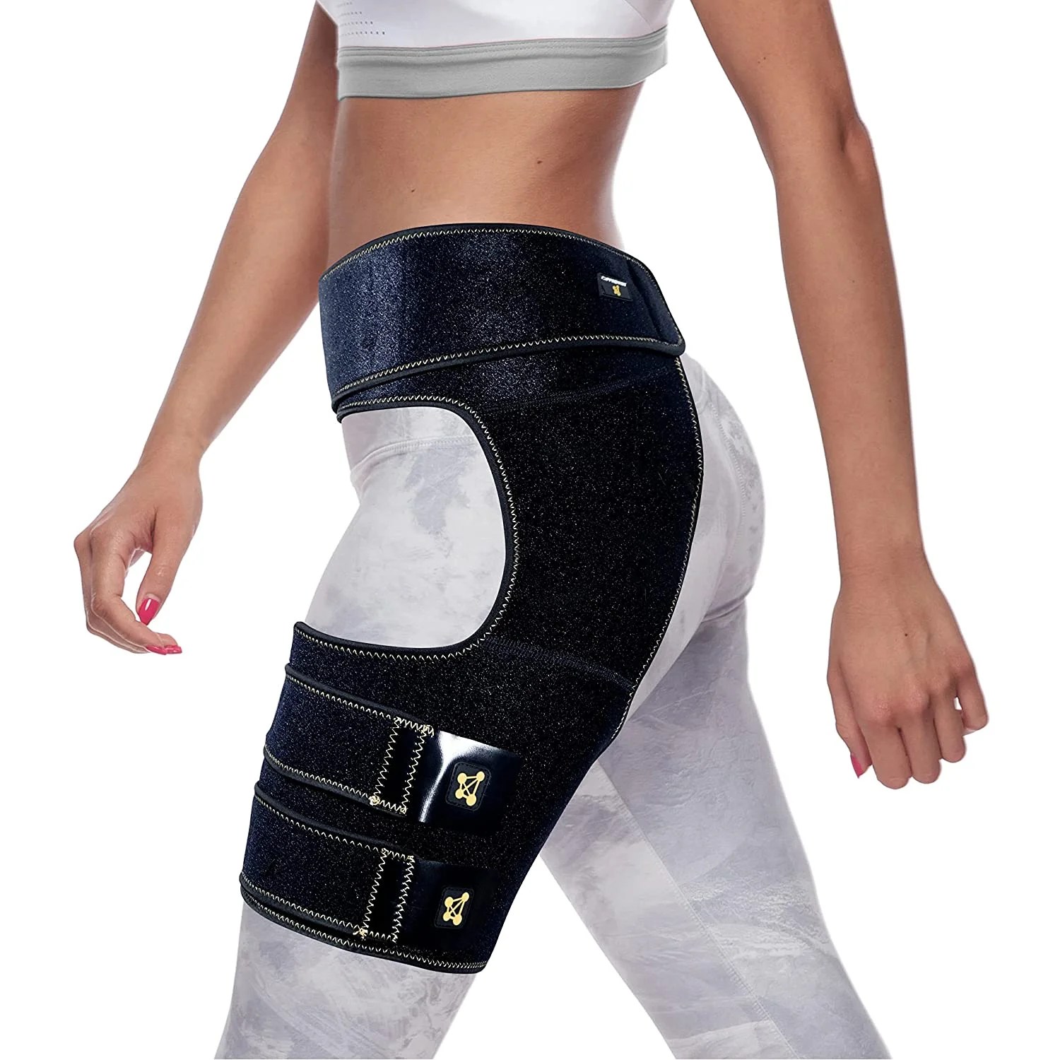 CopperJoint Hip Brace Compression Wrap for Groin Flexor & Sciatica