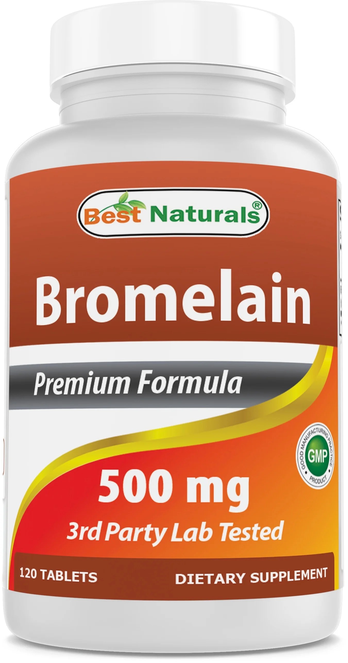Best Naturals Bromelain 500 mg 120 Tablets