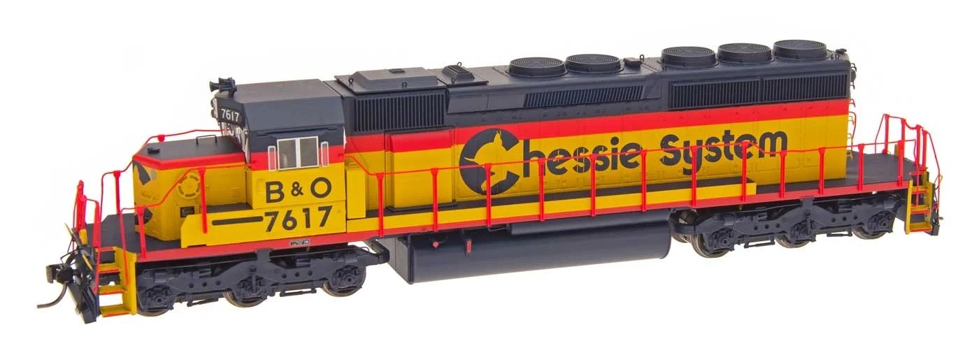 Intermountain HOScale EMD SD402 (DCC) Chessie System/B&O (Gold/Red