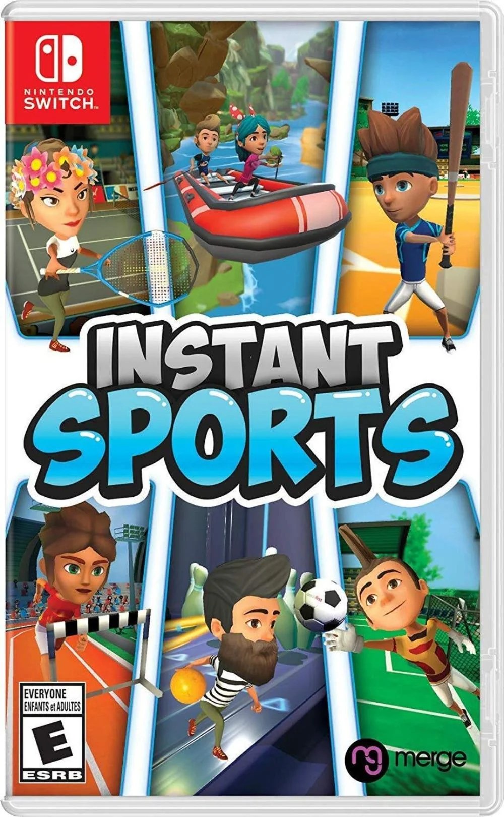 Instant Sports Nintendo Switch, 6 sports Baseball, run's jump