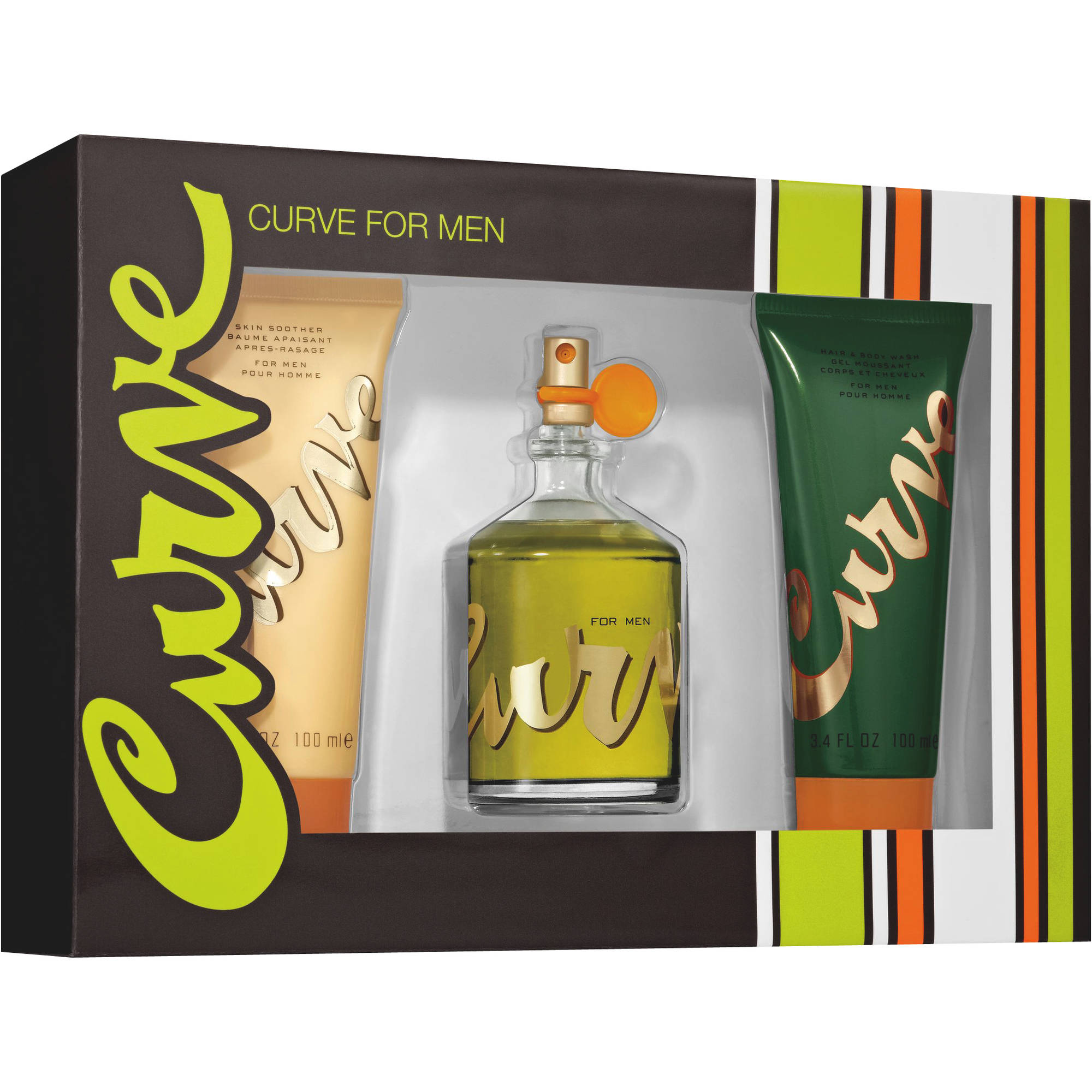 Curve for Men Fragrance Gift Set, 3 pc