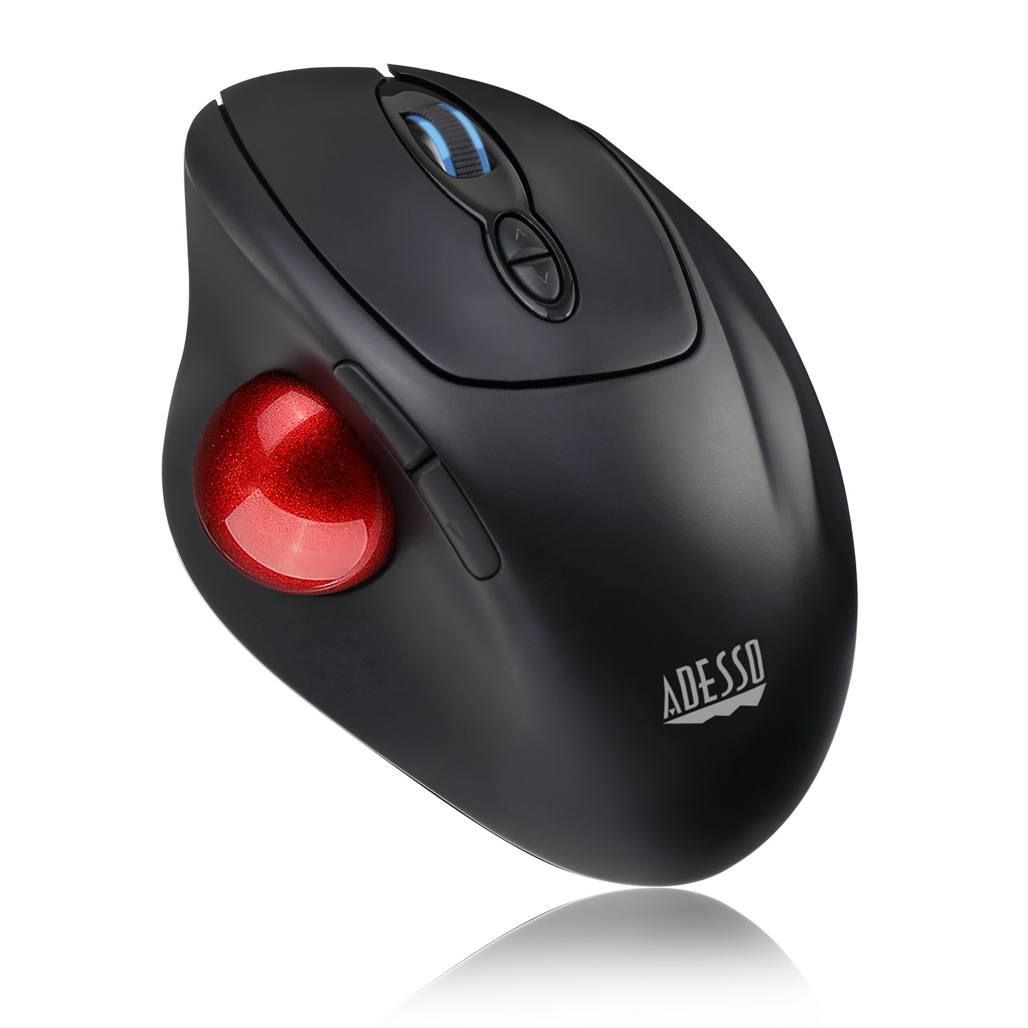 Adesso iMouse T30 2.4 GHz Wireless 4 Button Desktop Trackball Wireless Radio Frequency