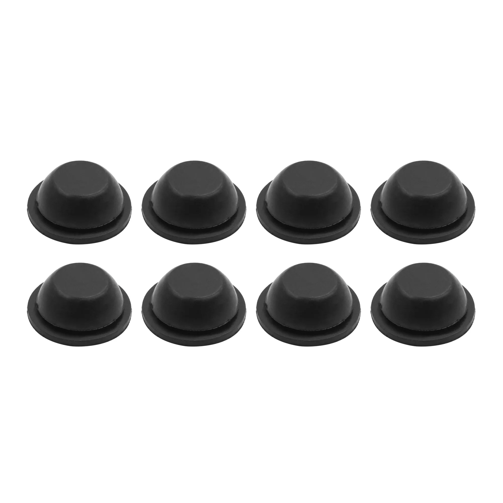 8pcs Rubber Grommet Plug Car Flush Mount Wire Gasket Interior 30mm x