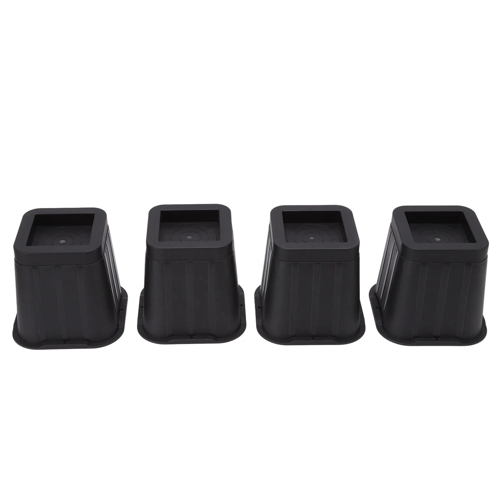 FAGINEY Bed Riser,4Pcs Bed Risers Rubber Furniture Riser Additional 5